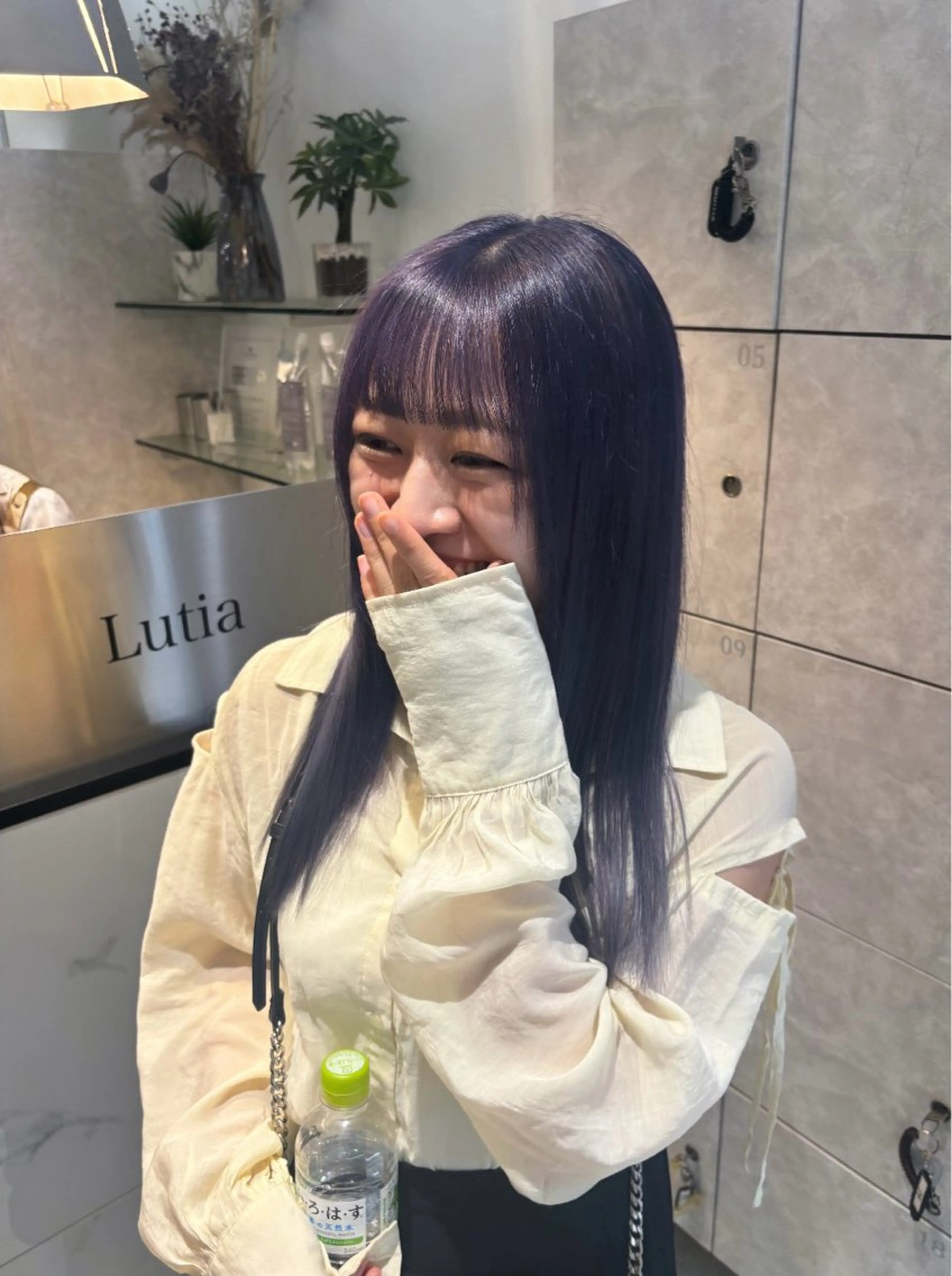 ロング ヘアカラー トリートメント MIMI🌻໋᳝݊ 個性派カラー⑅ ⸝꙳のヘアスタイル