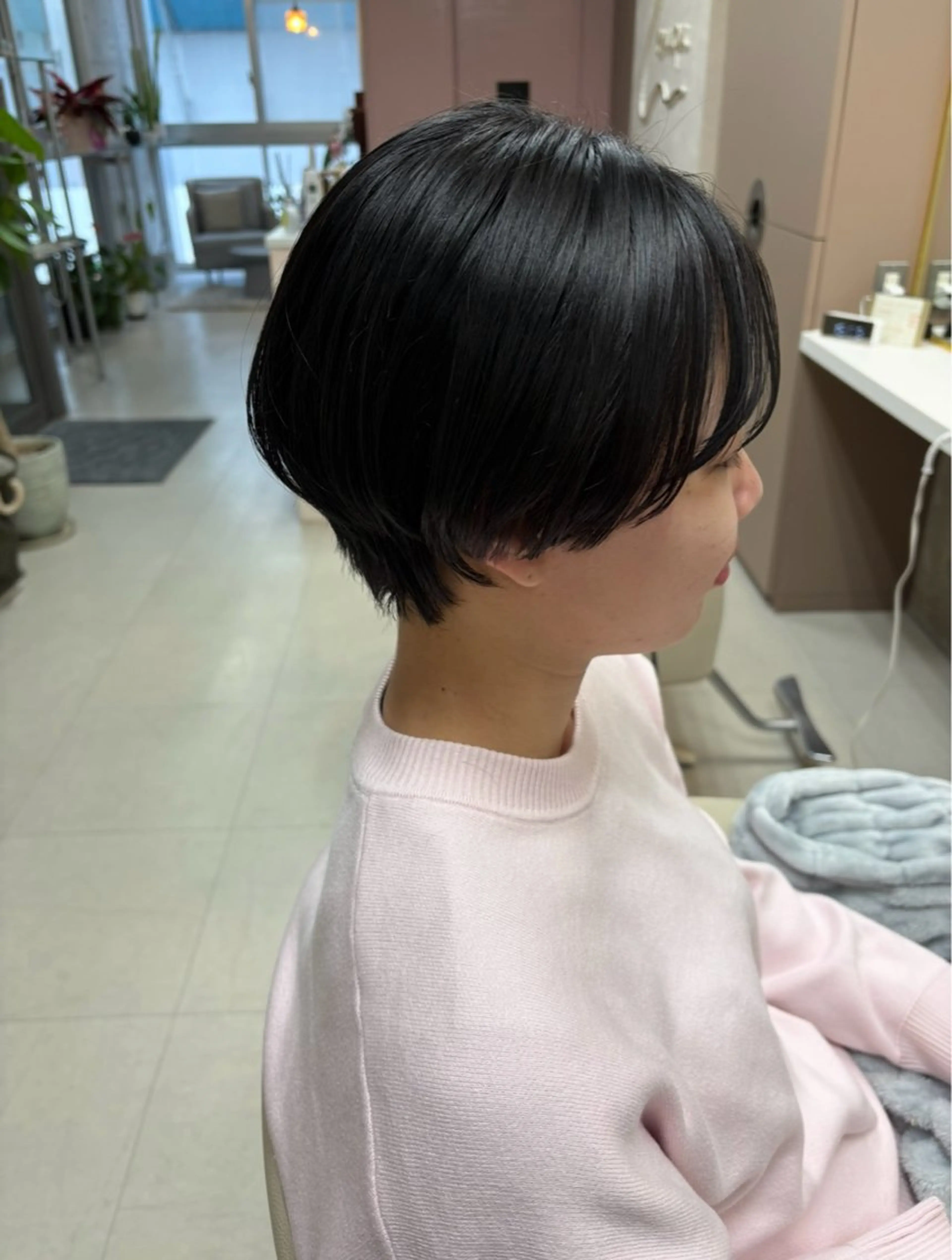 ショート カット ヘッドスパ 坂本 沙也加のヘアスタイル