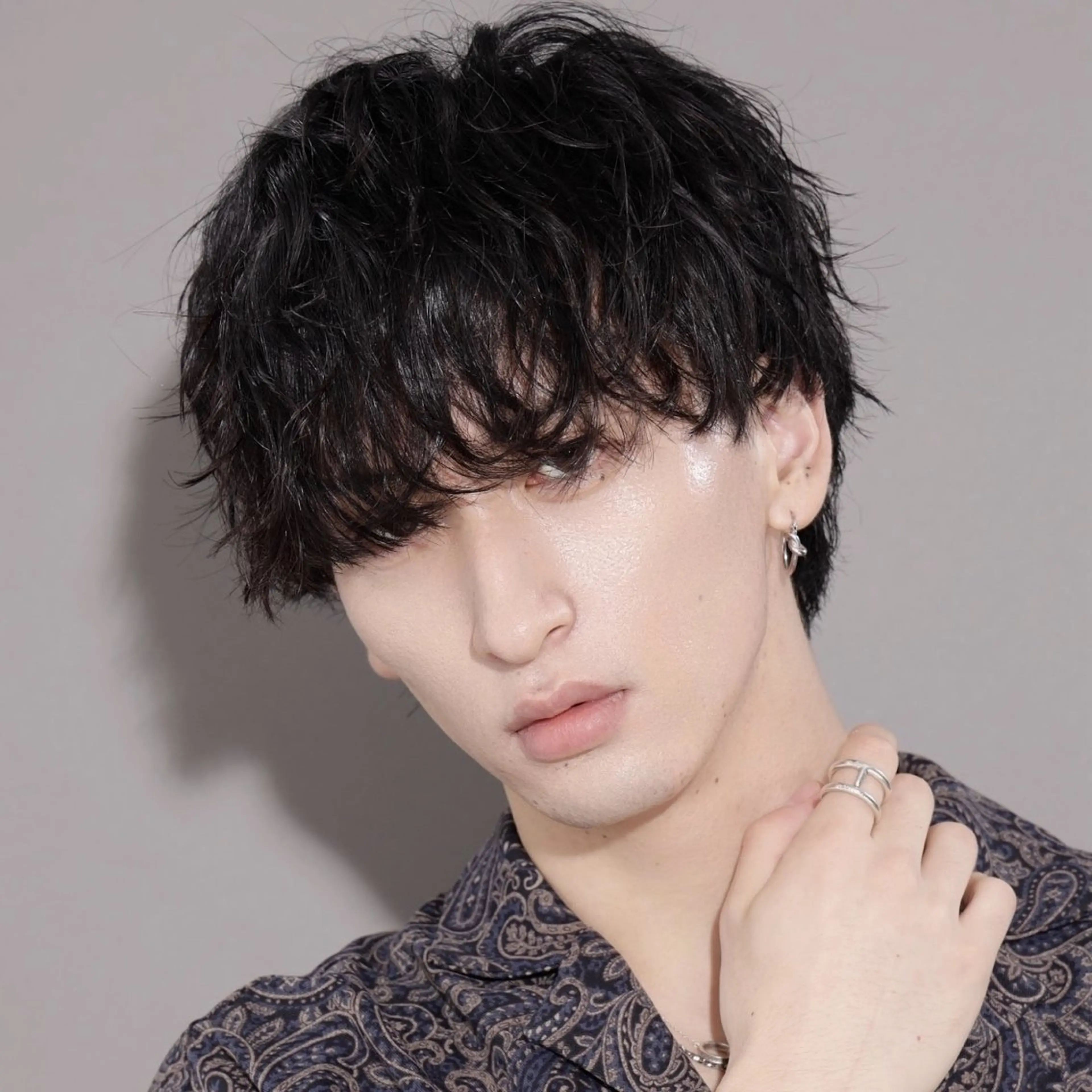 ミニモ学割✴️【2回目以降の学生のお客様】メンズカット➕パーマ➕毛髪補修トリートメントの写真