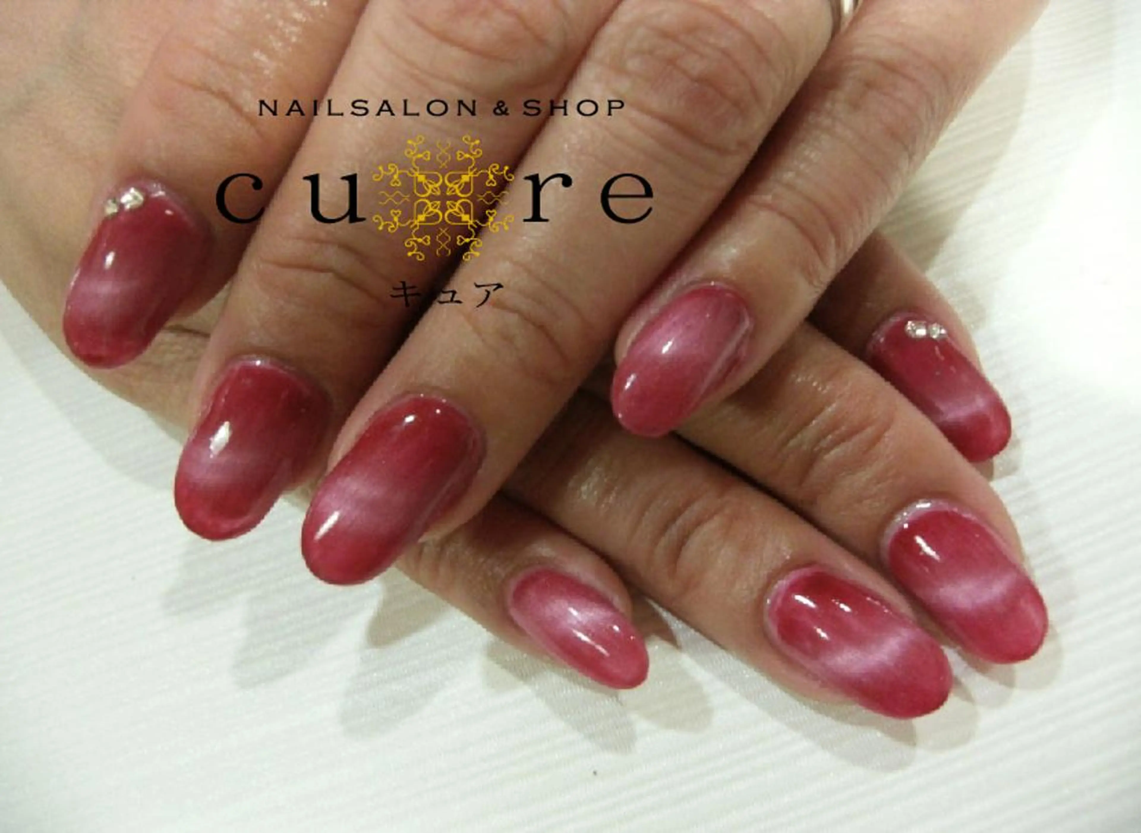 ネイル マグネットネイル ネイルサロン Cureのネイルデザイン