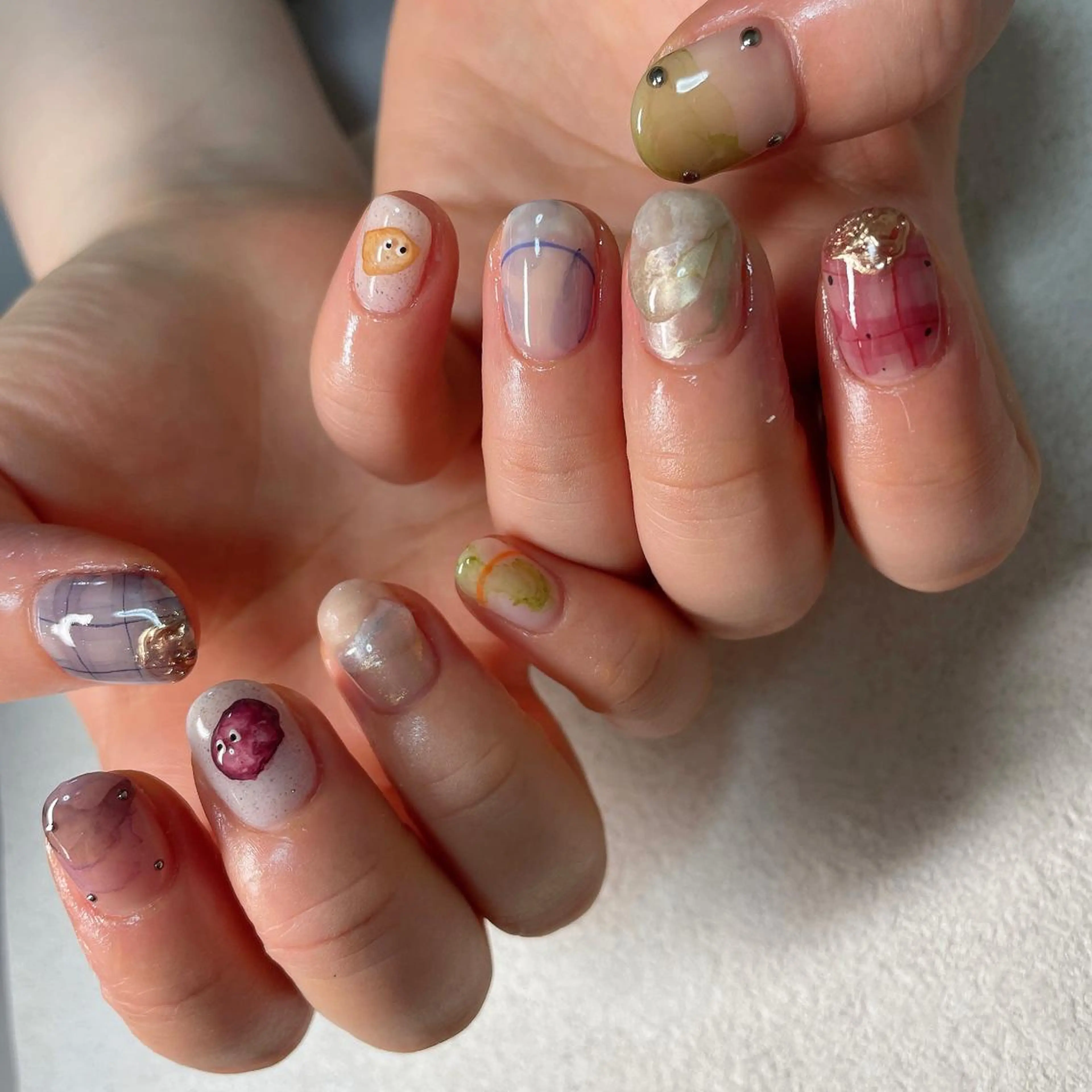 ネイル ハンドネイル lilbondir. chiharuのネイルデザイン