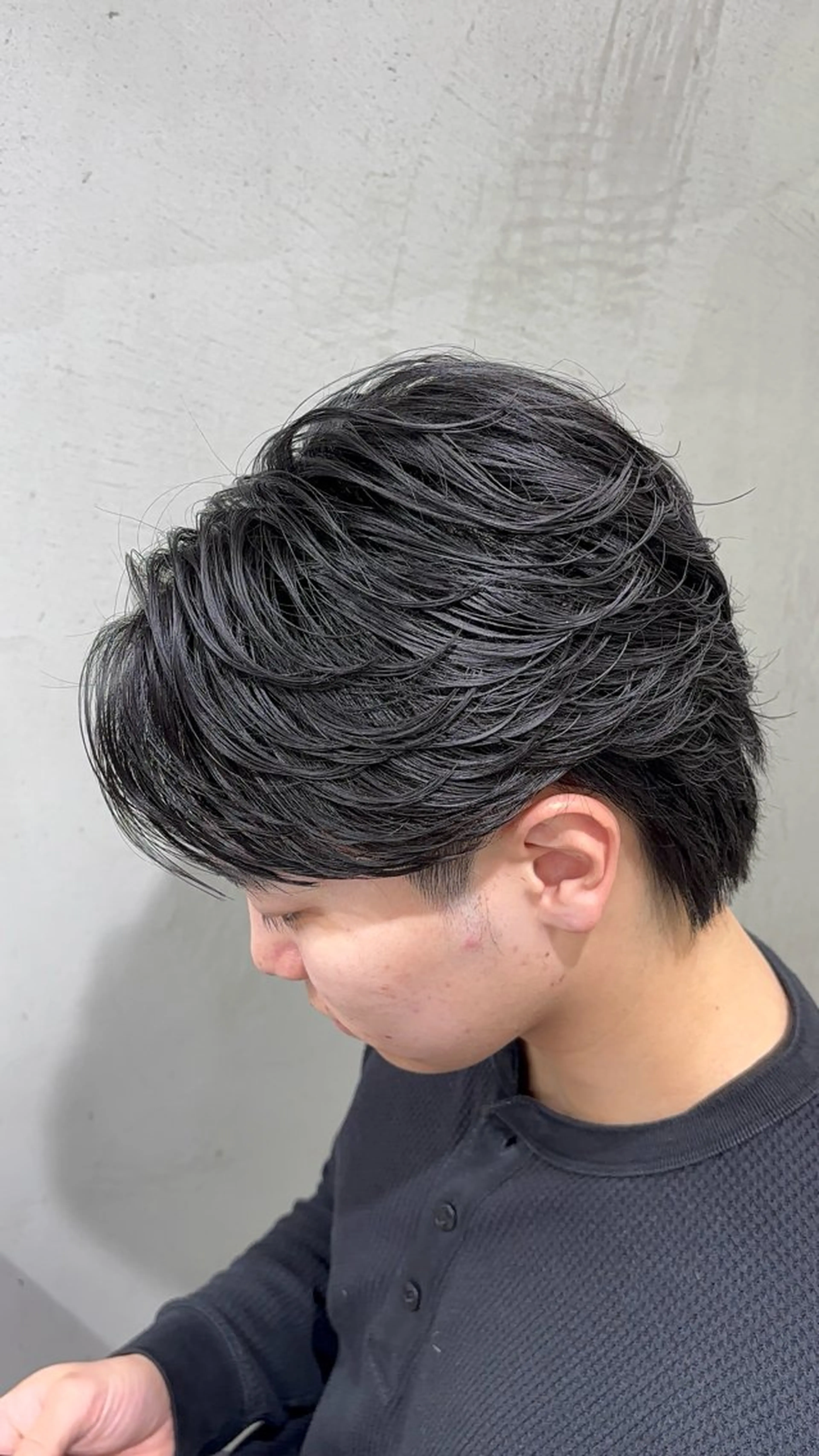 ショート パーマ メンズ 名古屋メンズパーマ /松井生のヘアスタイル