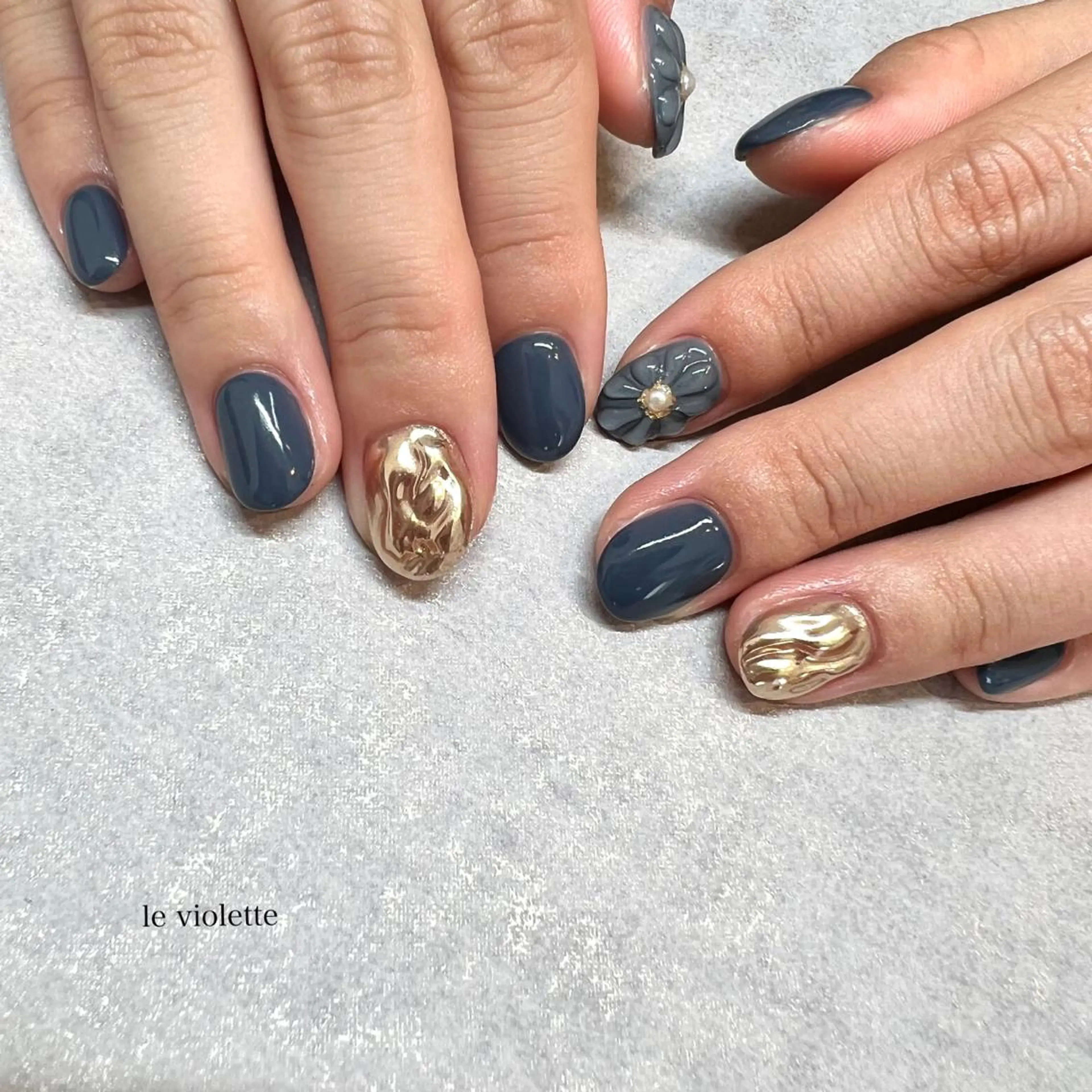 ネイル ハンドネイル le violetteのネイルデザイン