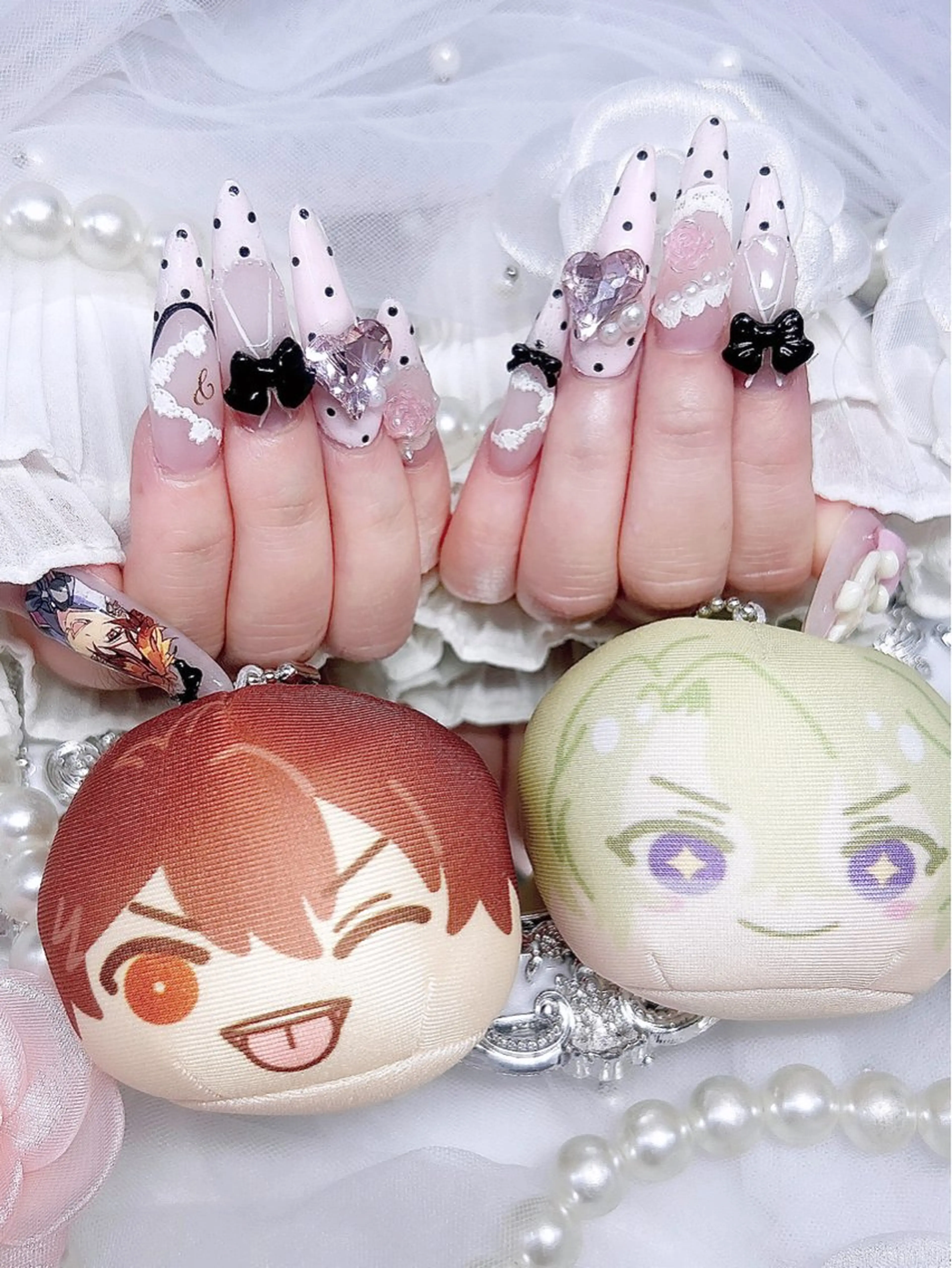 ネイル ハンドネイル ️🫧みつき/ 渋谷/痛ネイル️🫧のネイルデザイン