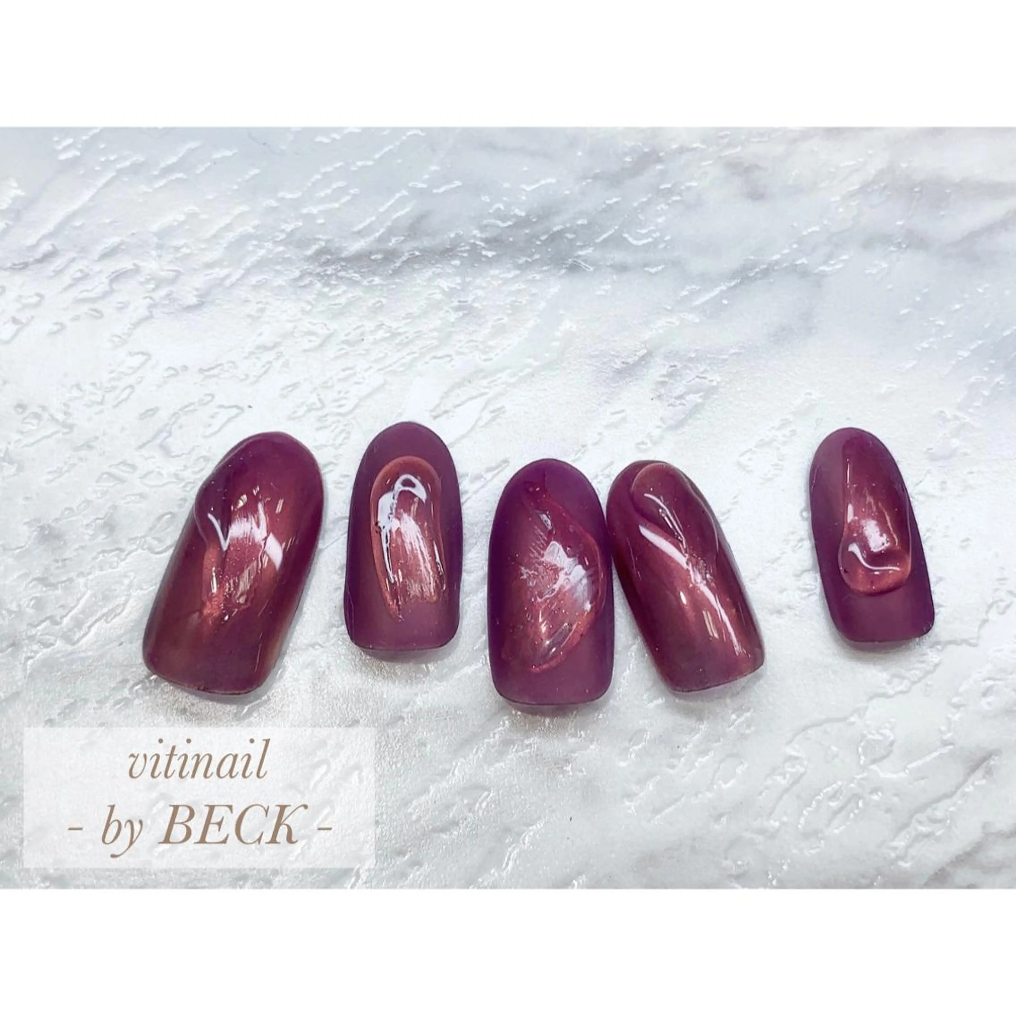 ネイル ハンドネイル vitinail／ 𝘠𝘶𝘬𝘪.のネイルデザイン