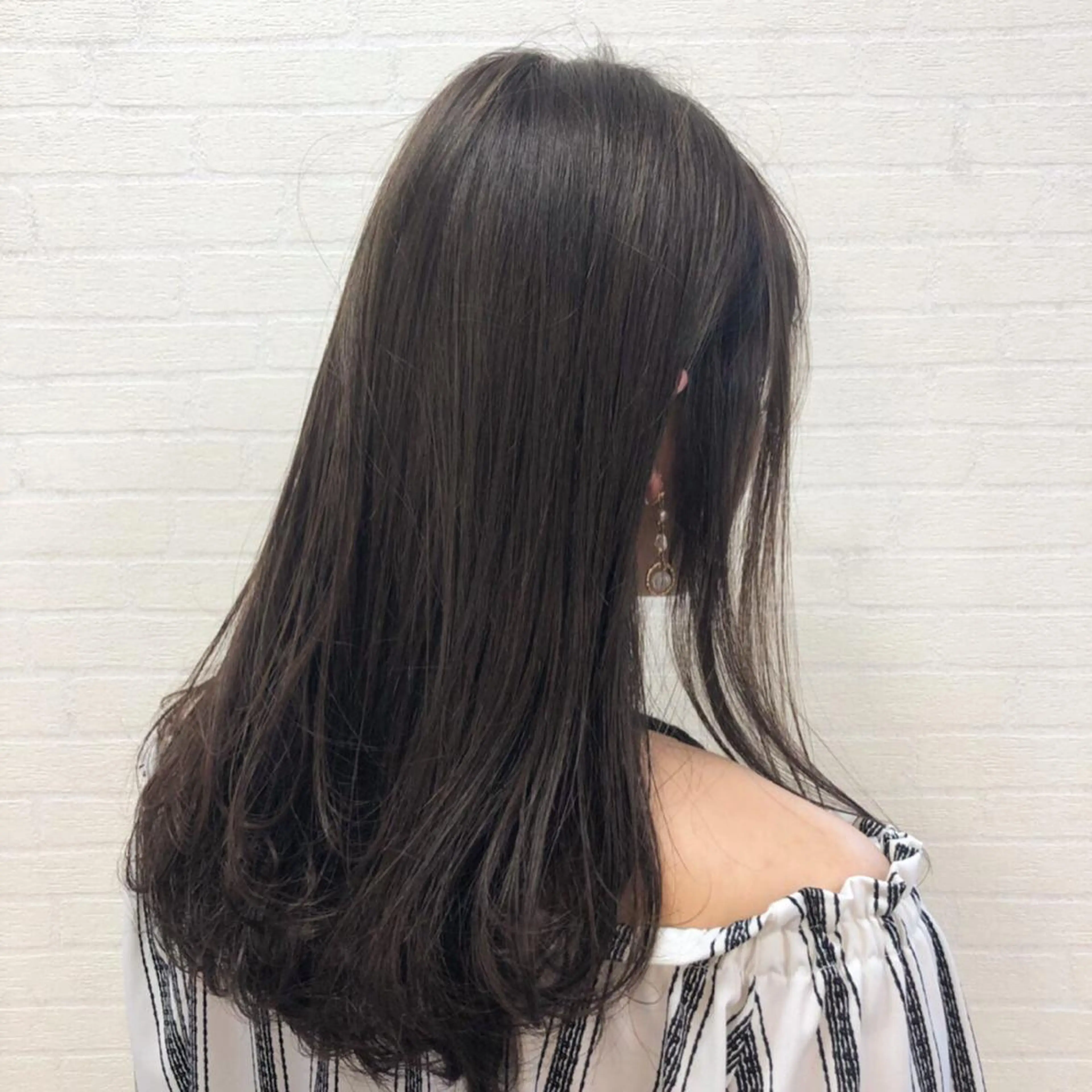 セミロング カラー 髪質改善/ツヤ髪👾 Chibiのヘアスタイル