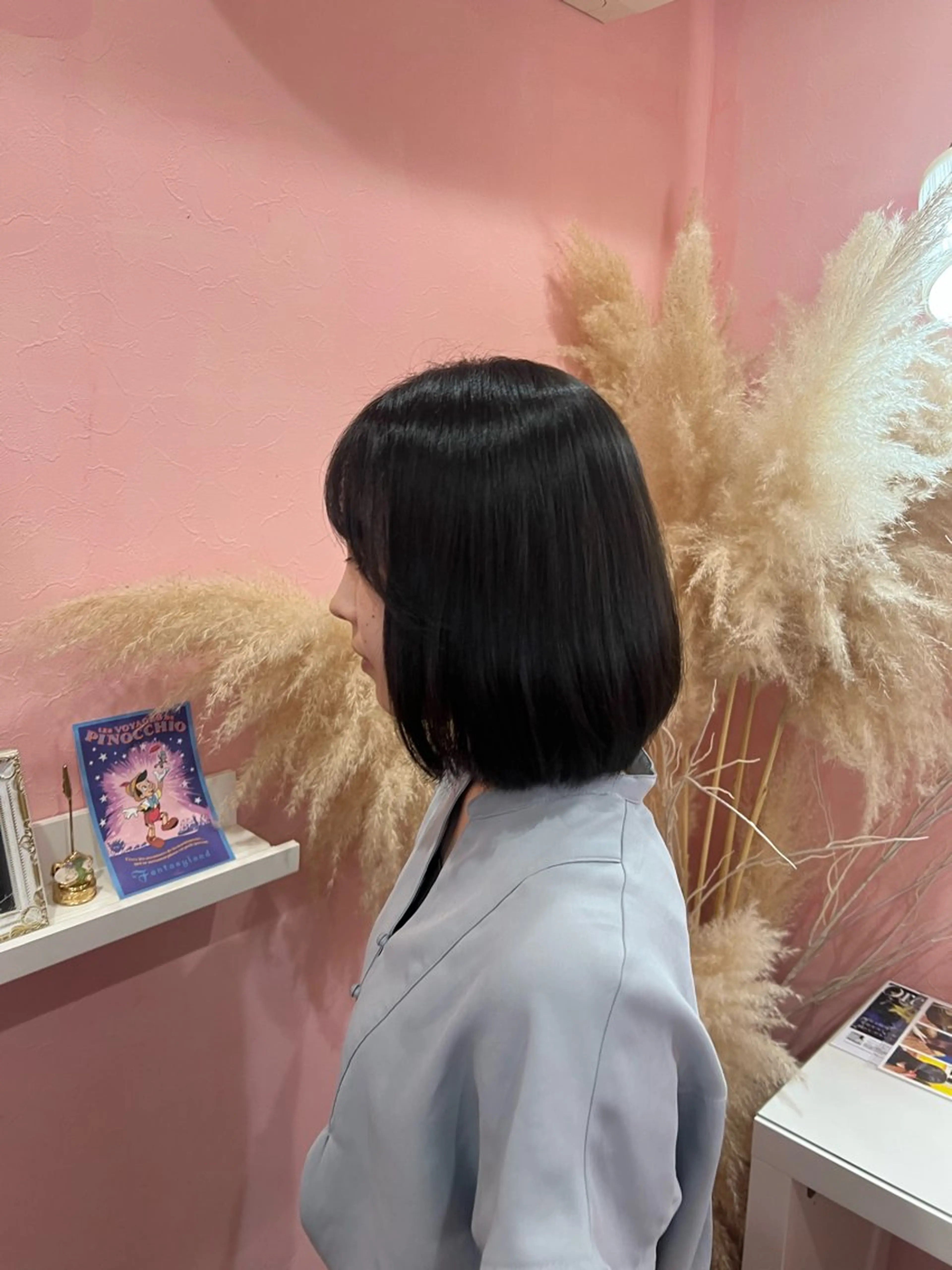 ショート カラー アッシュ 透明感カラー ヘアカラー トリートメント 🌟横田 千波🌟のヘアスタイル