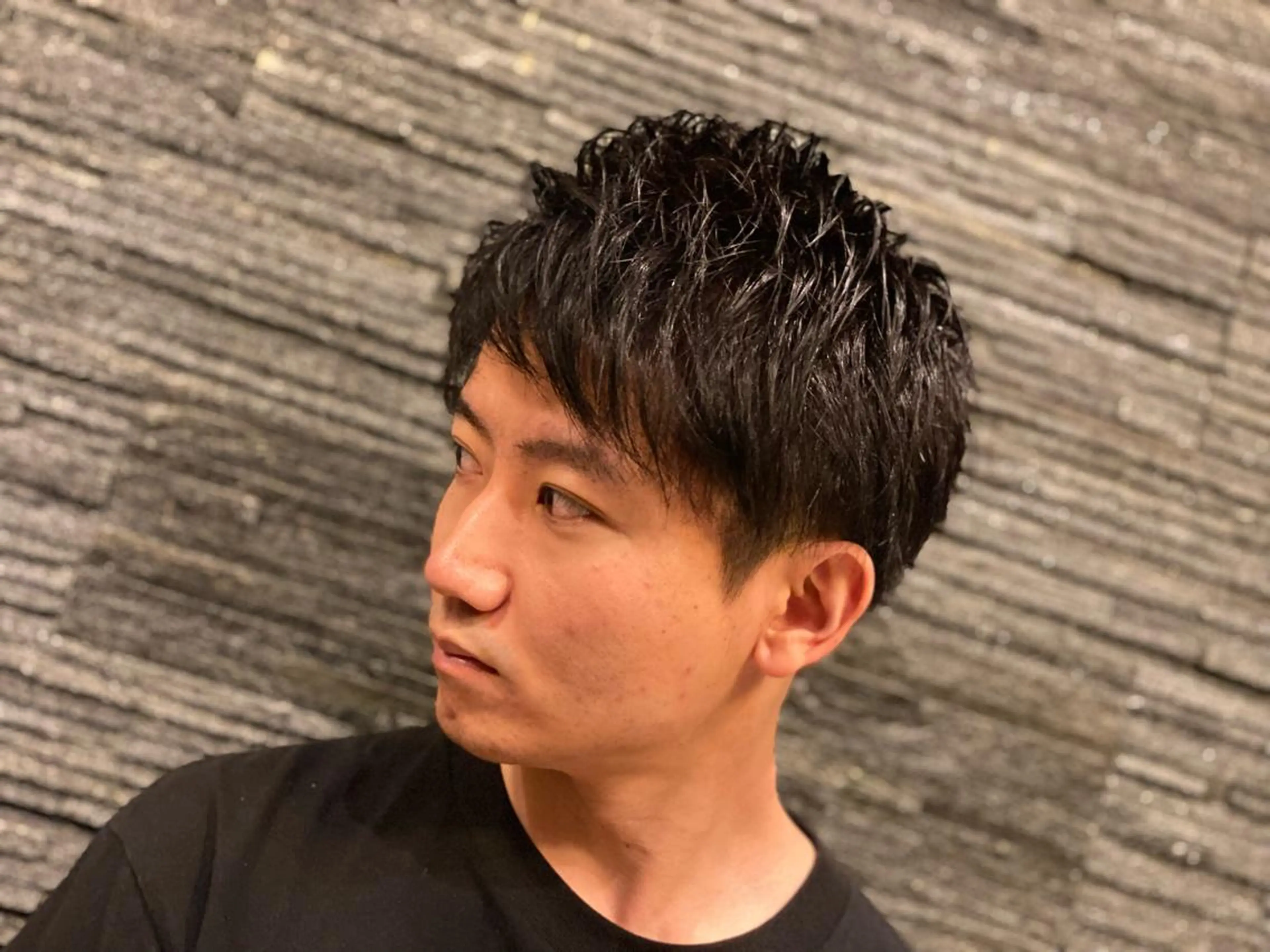 ショート メンズ 浅見 天翔のヘアスタイル