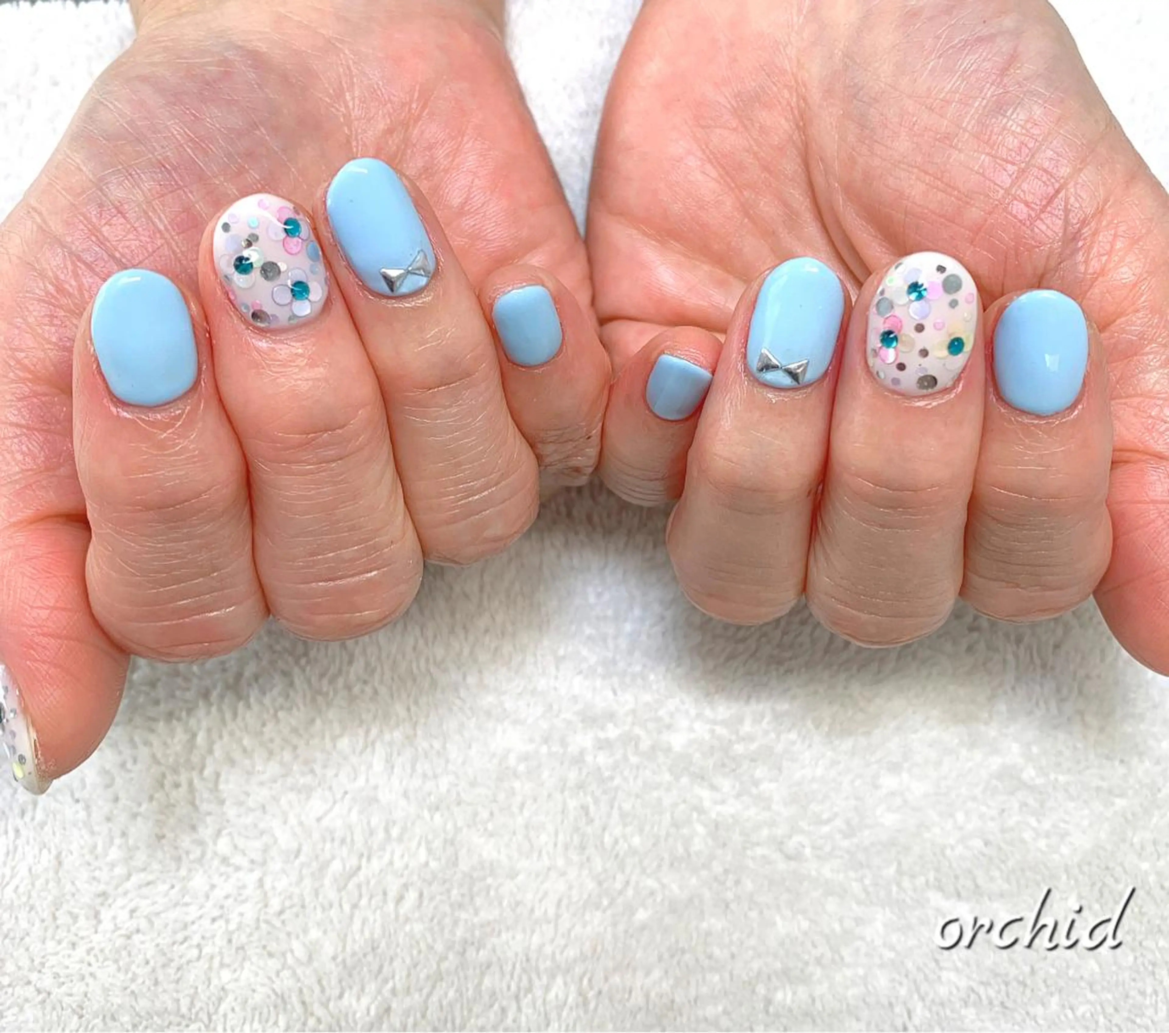 ネイル orchid ♡オーキッドのネイルデザイン