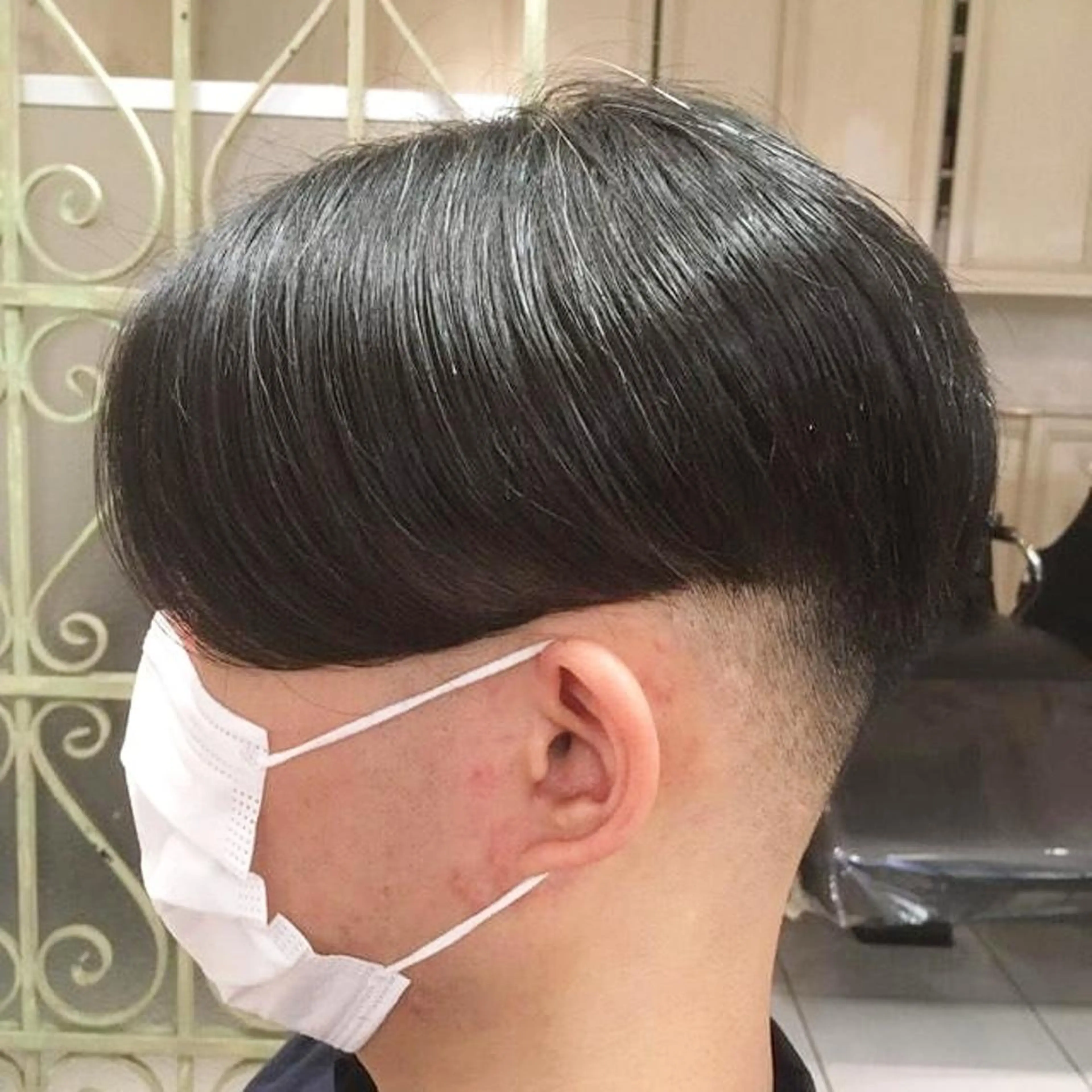 ショート メンズ フェードカット スキンフェード カット メンズ/フェード/ バーバー/盛山大地のヘアスタイル