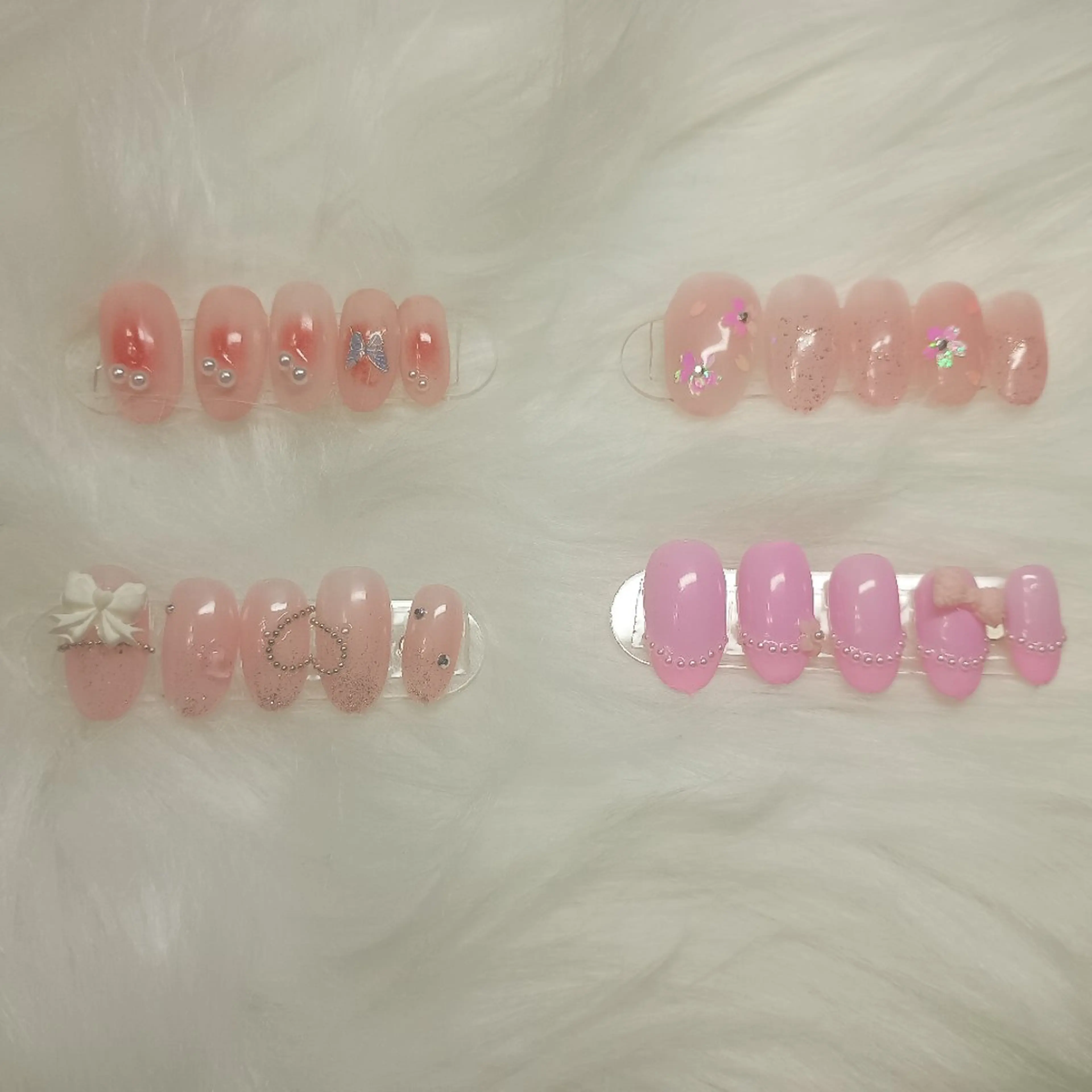 シンプルジェルネイルオフ(無し)の写真