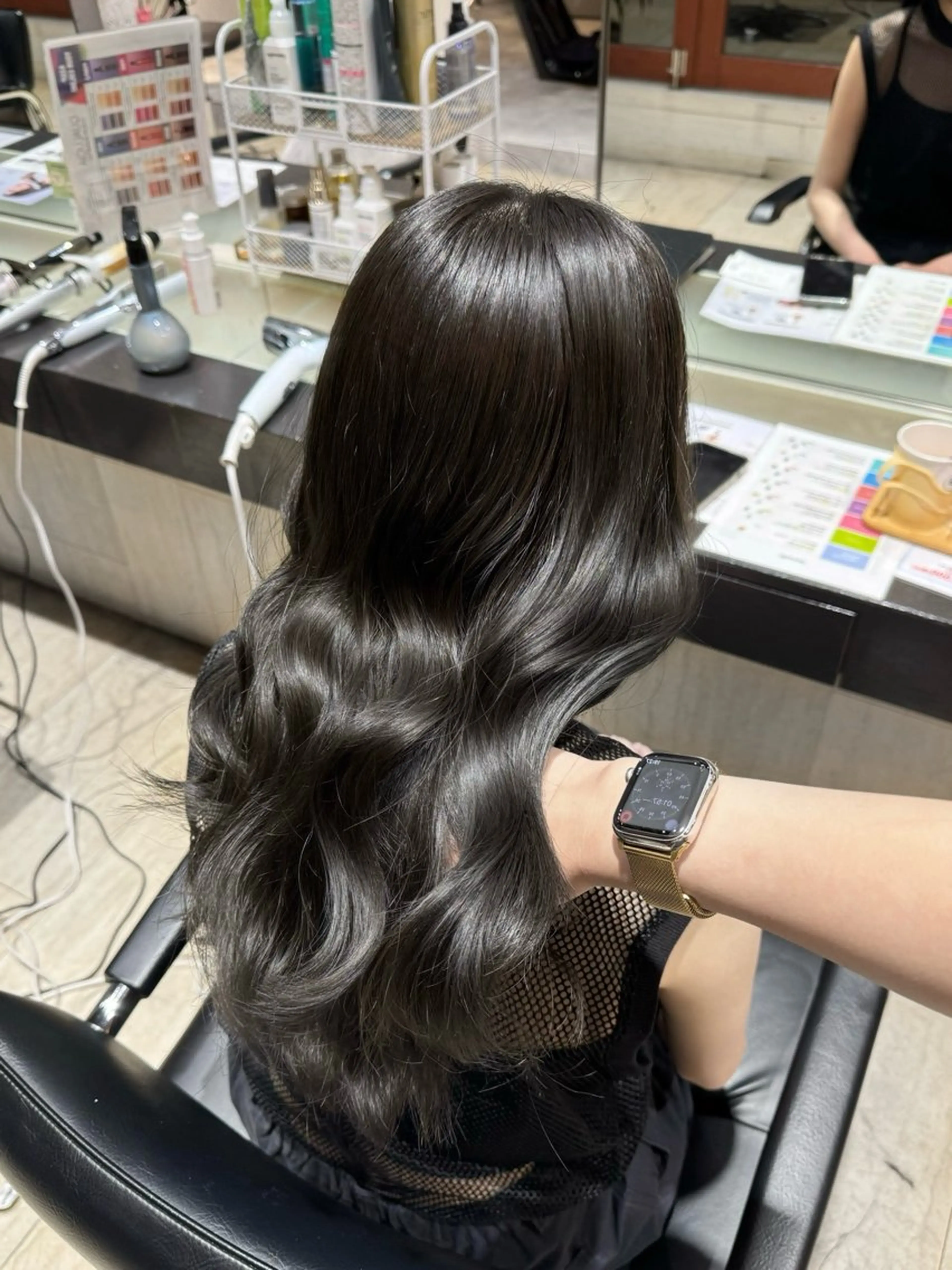 ミディアム 川口 華菜🦋のヘアスタイル