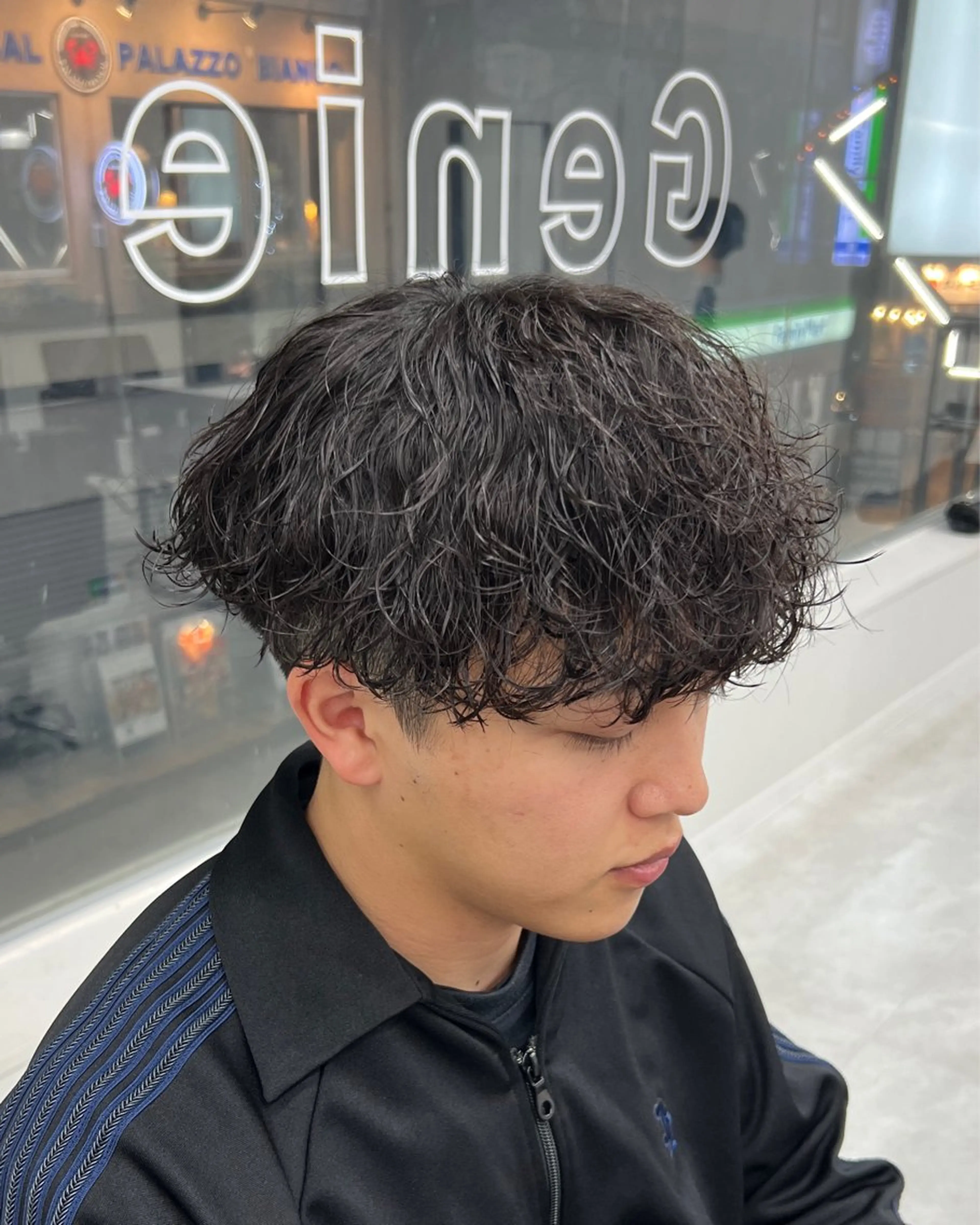 パーマ メンズ カット パーマ トリートメント ヘッドスパ ヘアセット シャドウパーマ/ メンズ/KENTAのヘアスタイル