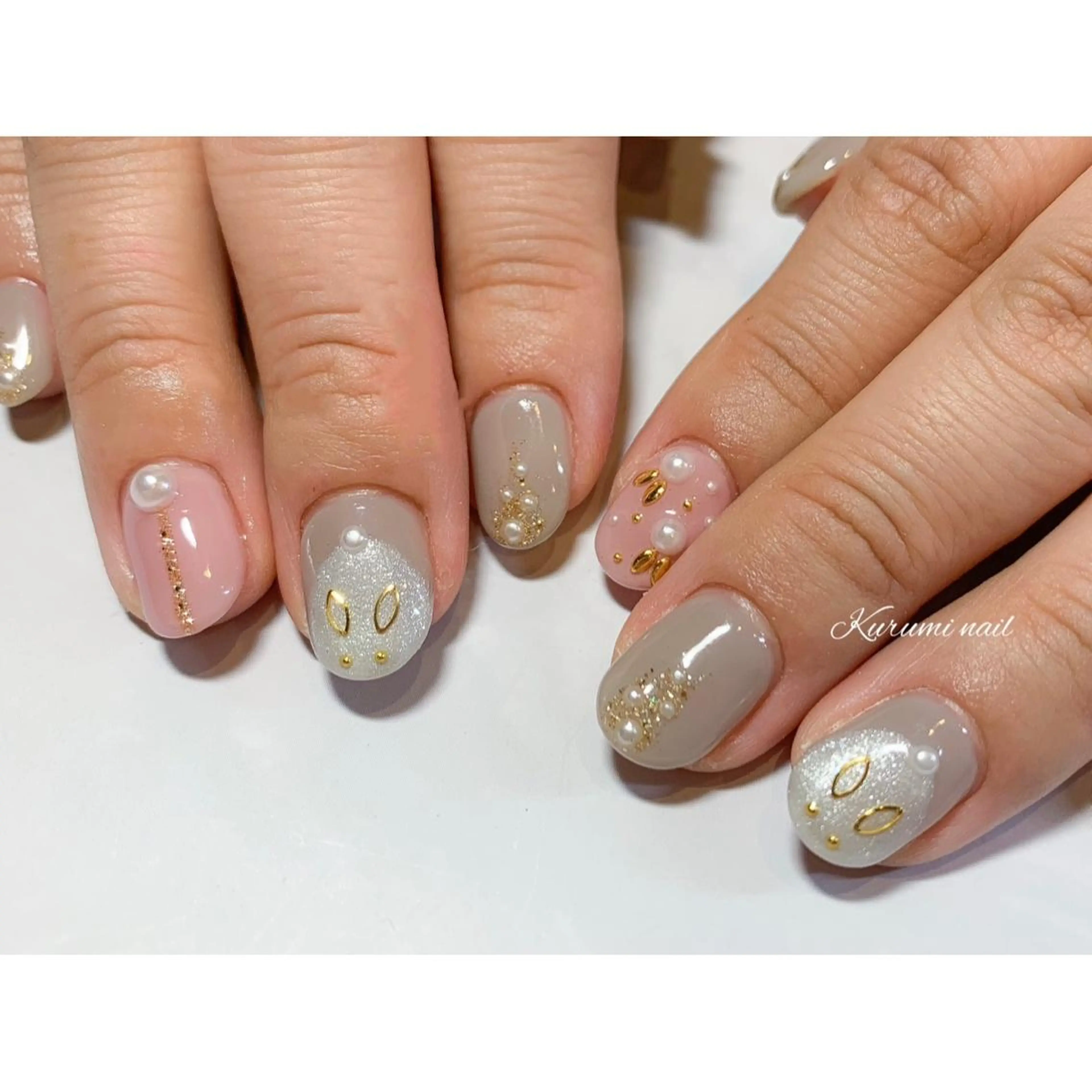 ネイル ハンドネイル Maison noyerのネイルデザイン