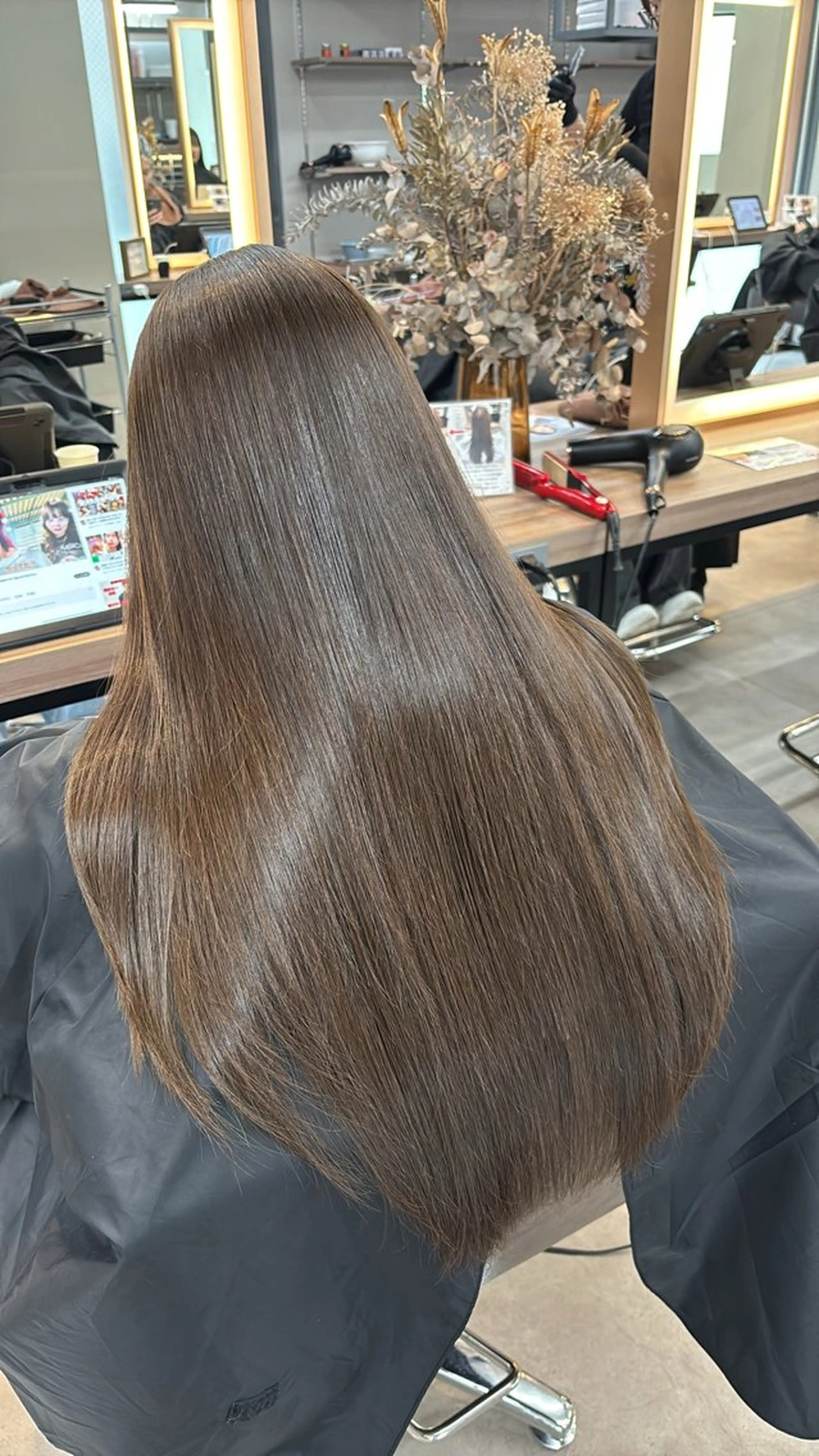 カラー 髪質改善 ヘアカラー レイヤー✂︎ぷつボブ 艶カラー🤍noaのヘアスタイル