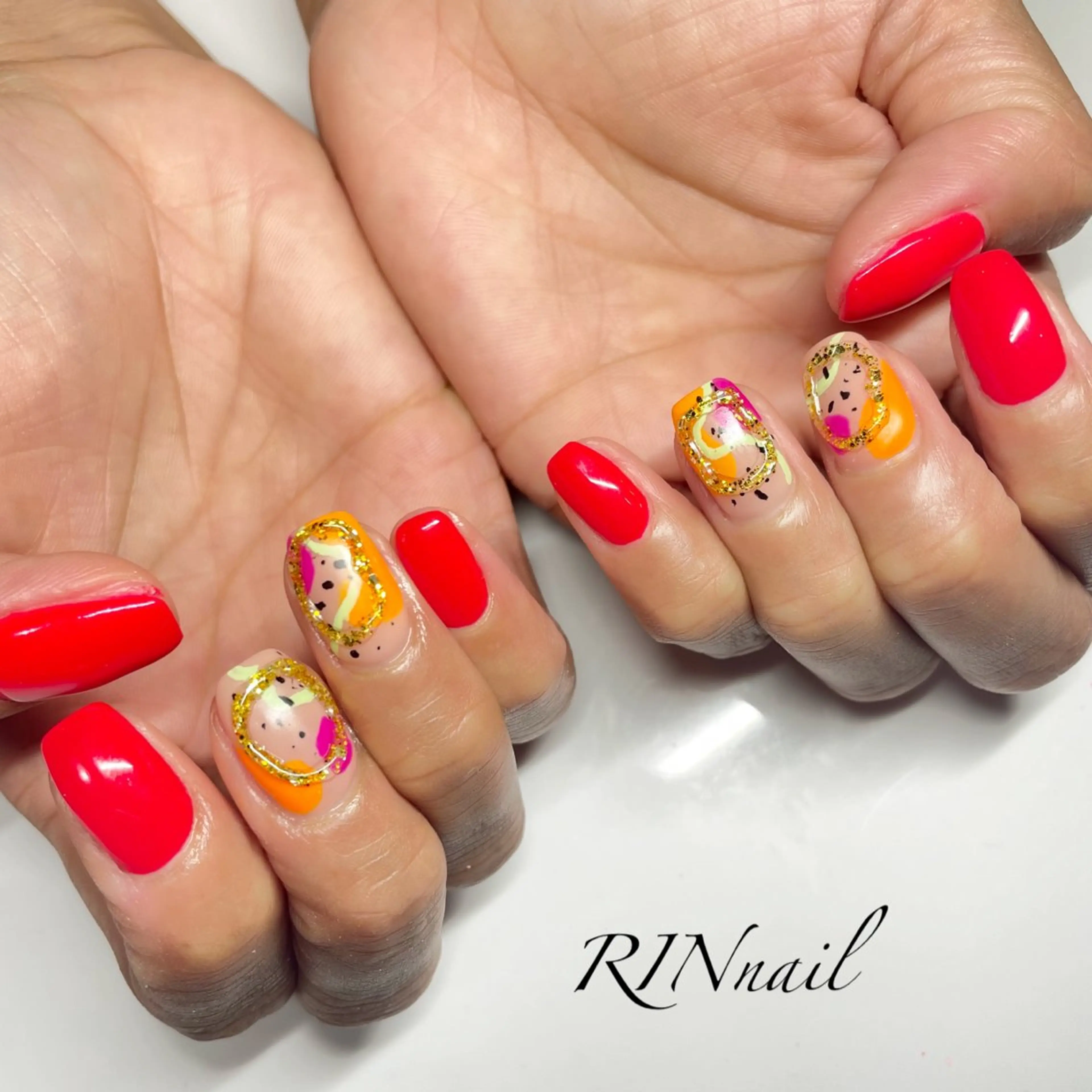 ネイル ハンドネイル ハンドケア RIN HOMEnailのネイルデザイン