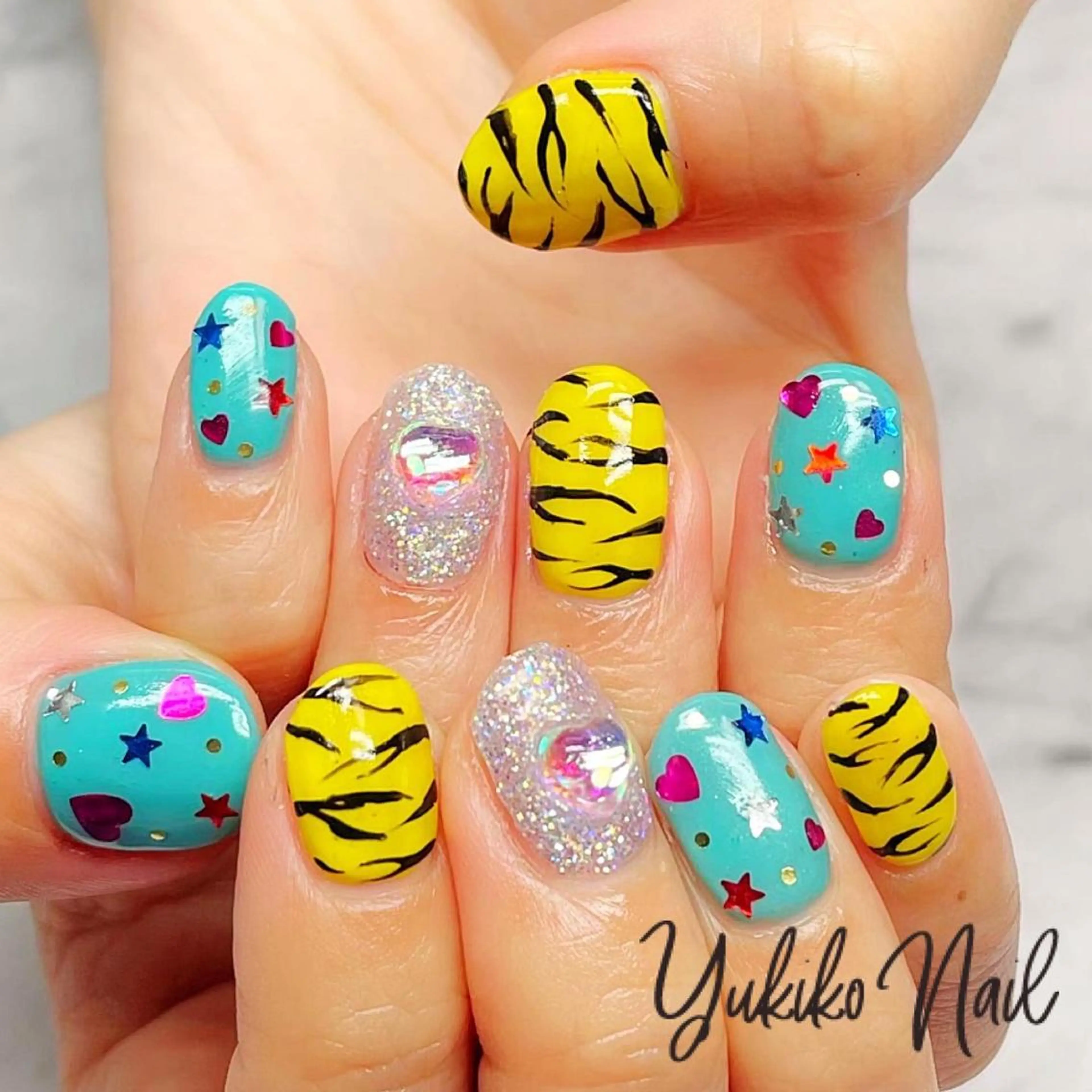 ネイル 持ち込み ハンドネイル ユキコ ネイルのネイルデザイン