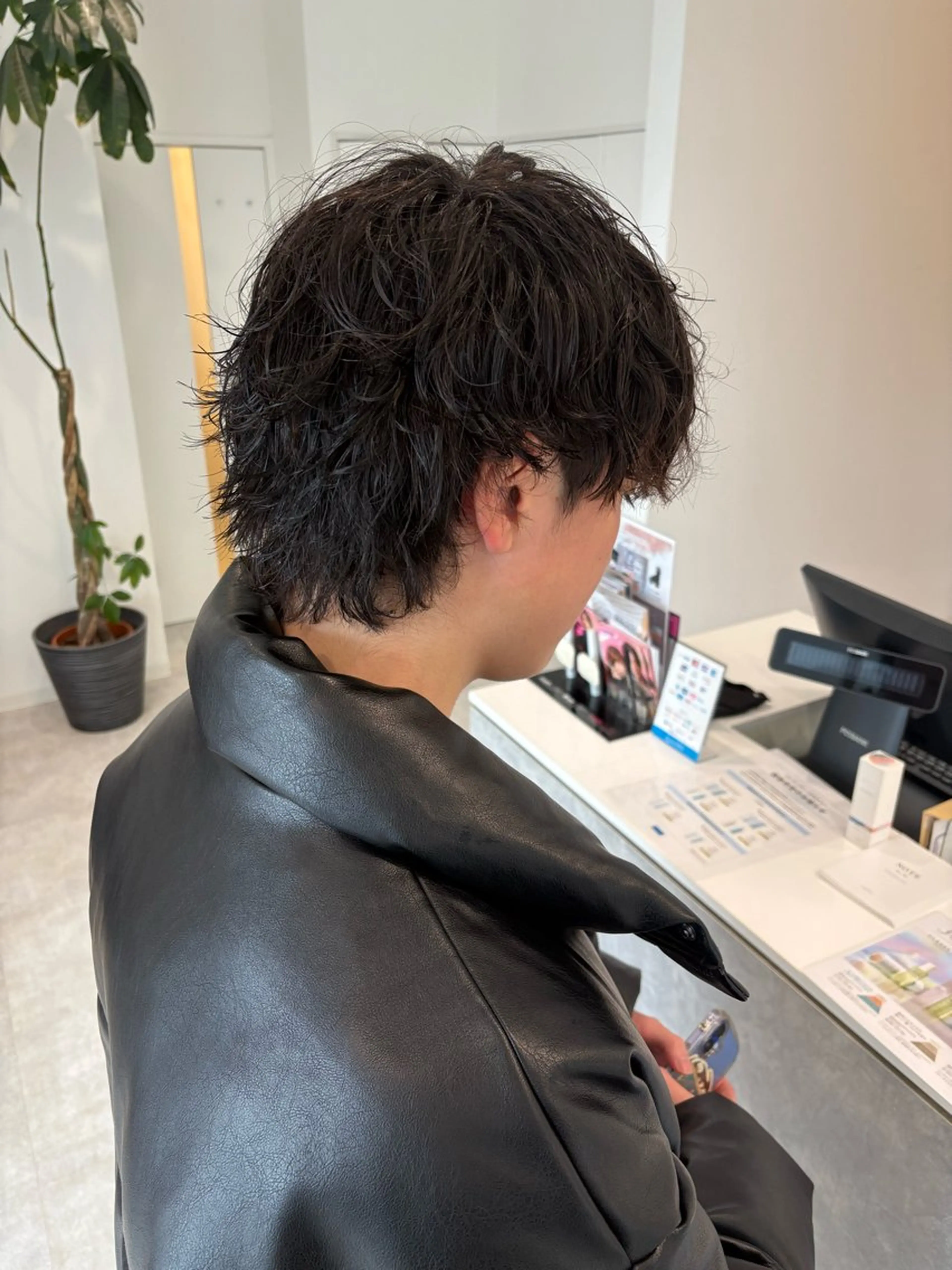 メンズ moiBlanc所属・パーマ/ショートボブ Aoyagiのヘアスタイル