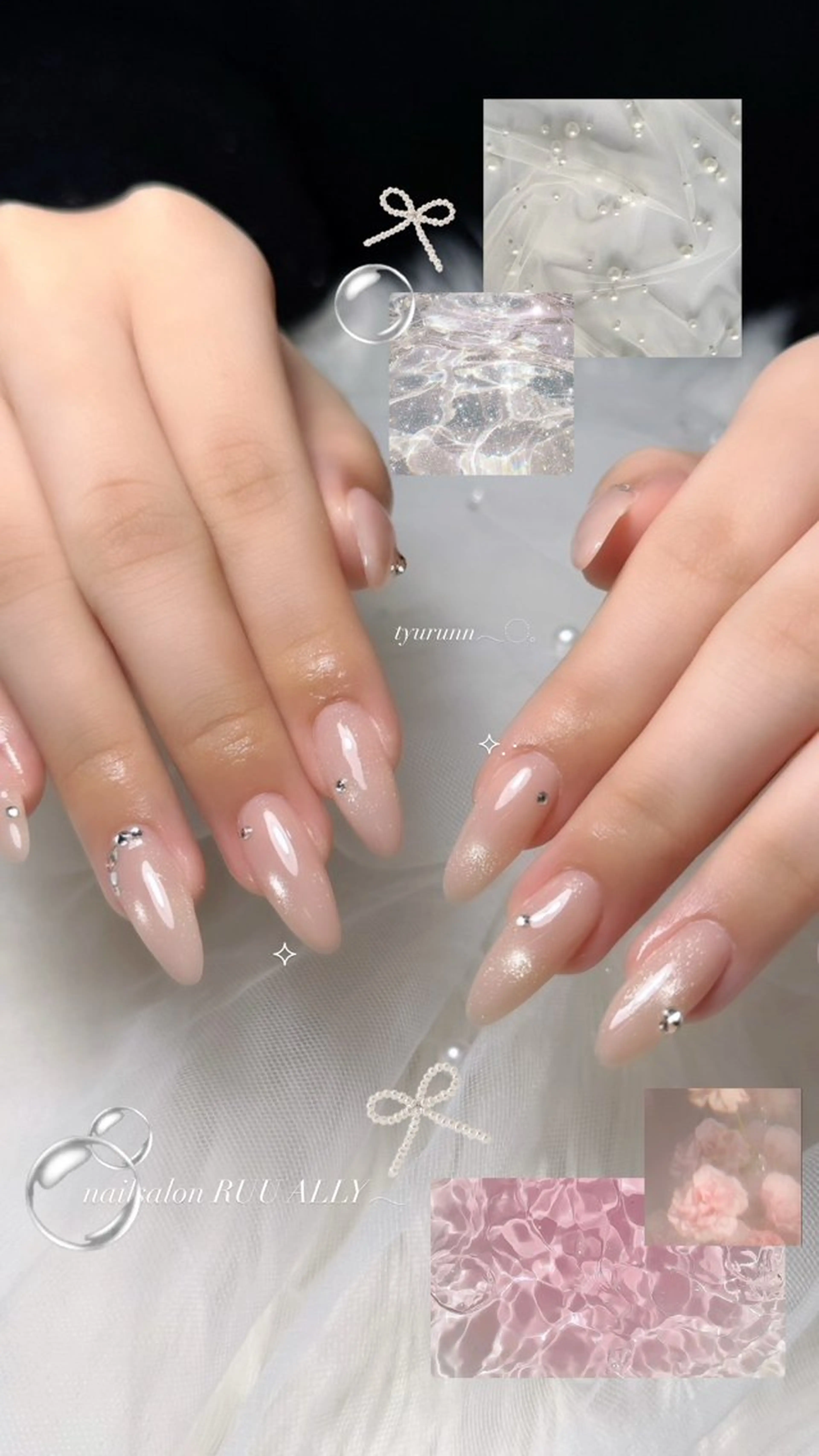 ネイル マグネットネイル nailsalon RUALLY所属・🎀RU ALLY オーナー　YUU💎のネイルデザイン