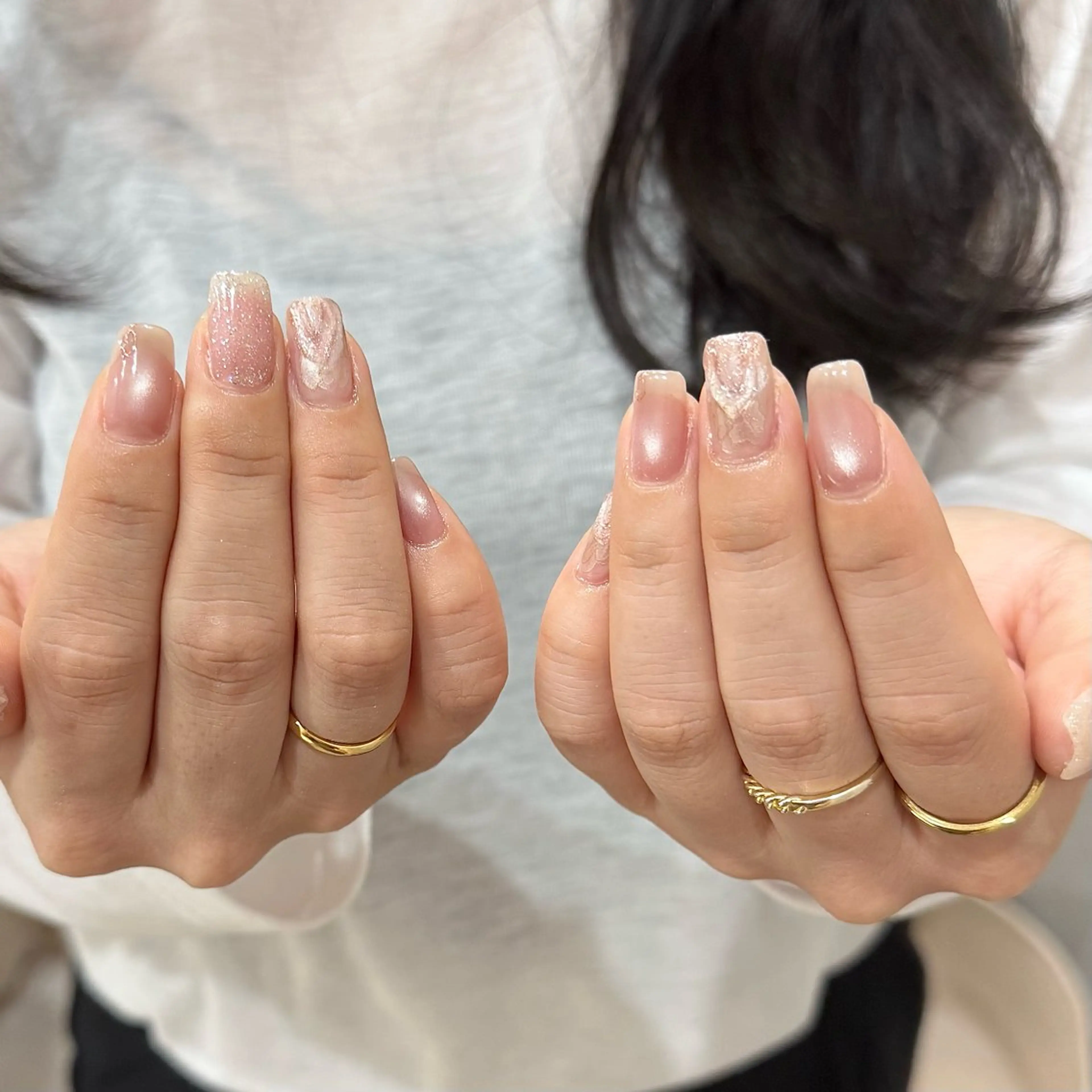 ネイル ハンドネイル NINE_ AKARIのネイルデザイン