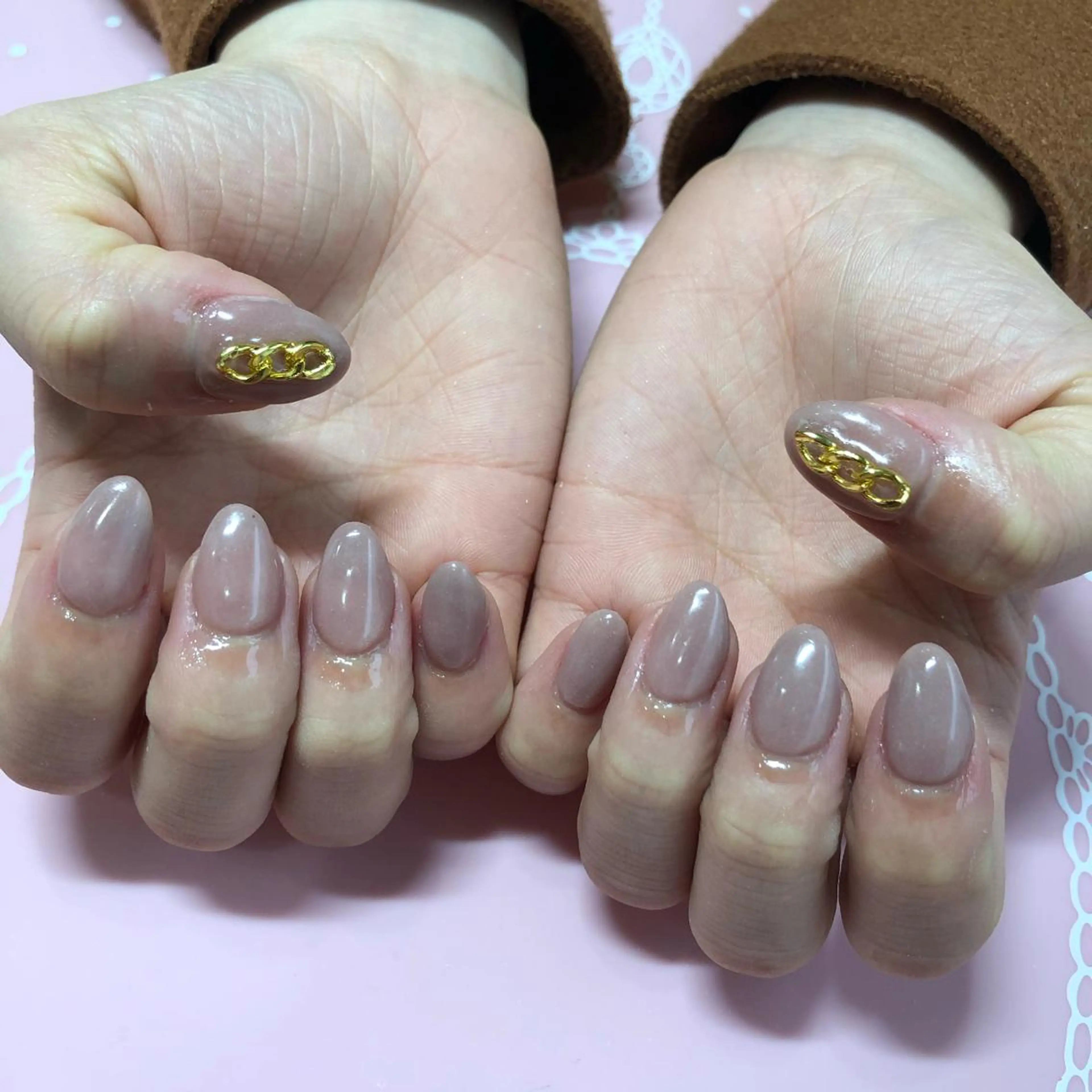 ショート ネイル ハンドネイル 《LB》ラブリエ Nail&eyeのマツエク・マツパデザイン