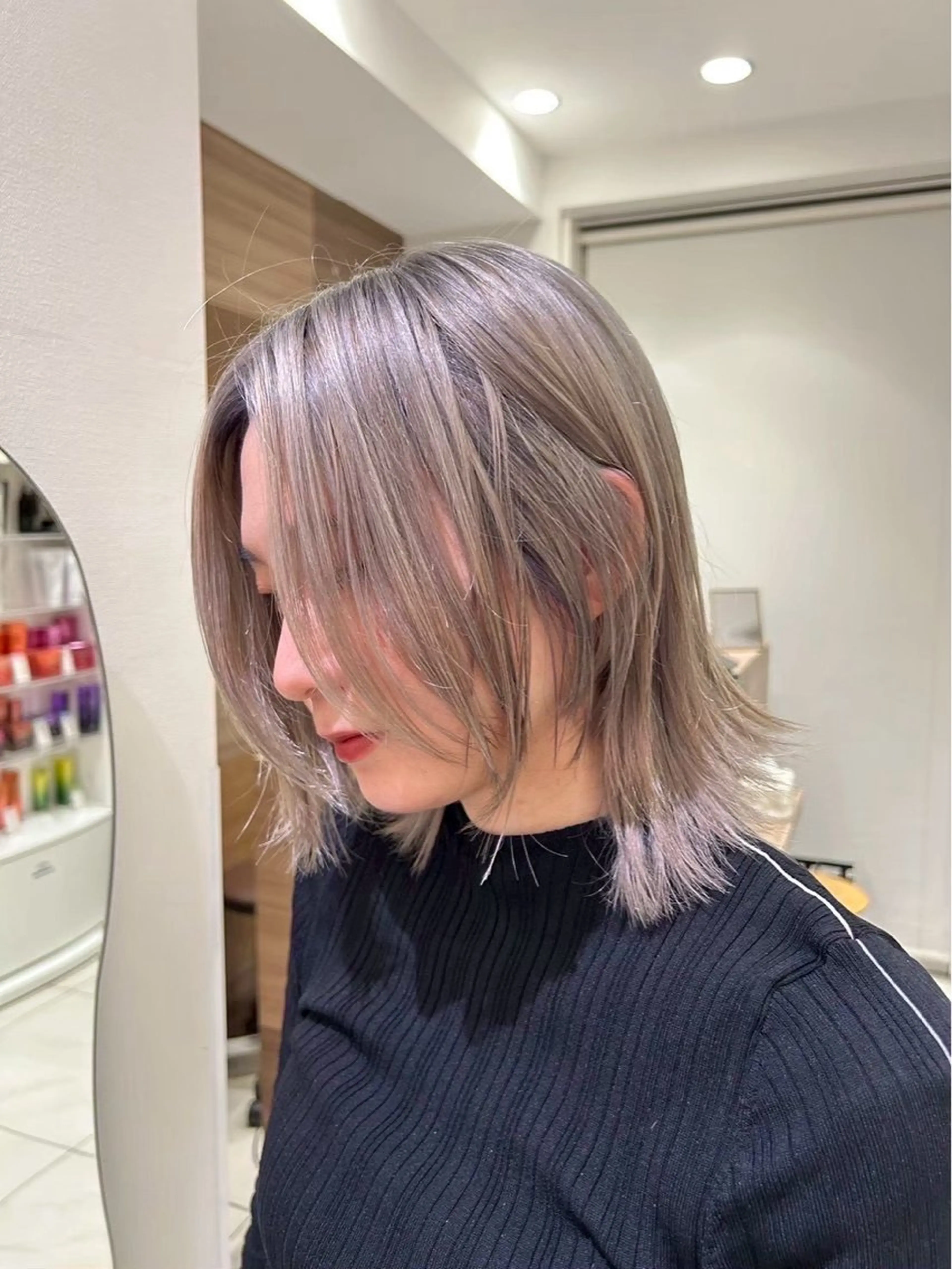 【💞平日レディースU24限定💞】ブリーチonカラー➕トリートメント（施術時間150分前後になります🍀.*）の写真