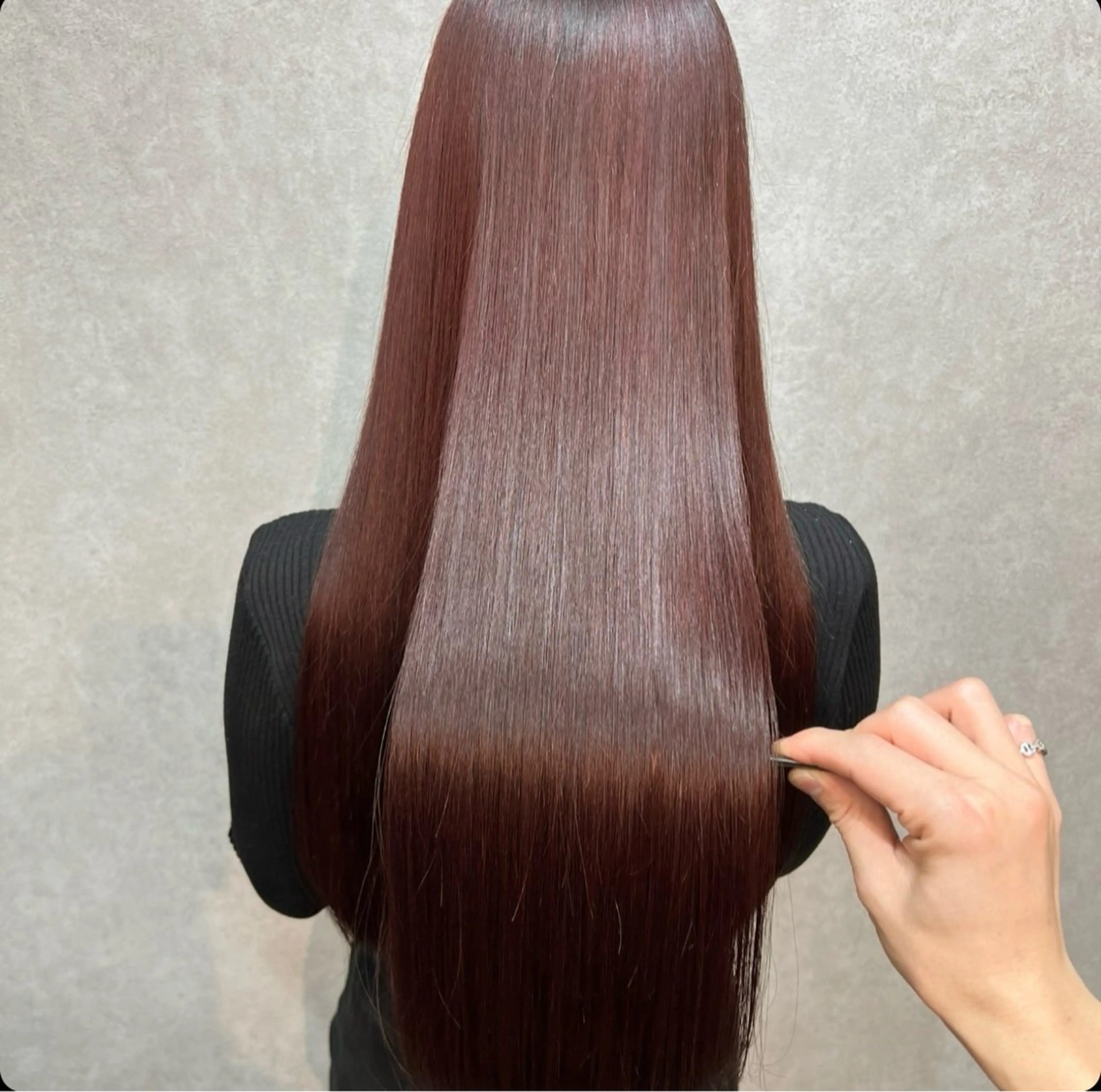 【🌧️梅雨対策🌧️】カット+美髪ストレート+Aujua 1step treatment🫧の写真