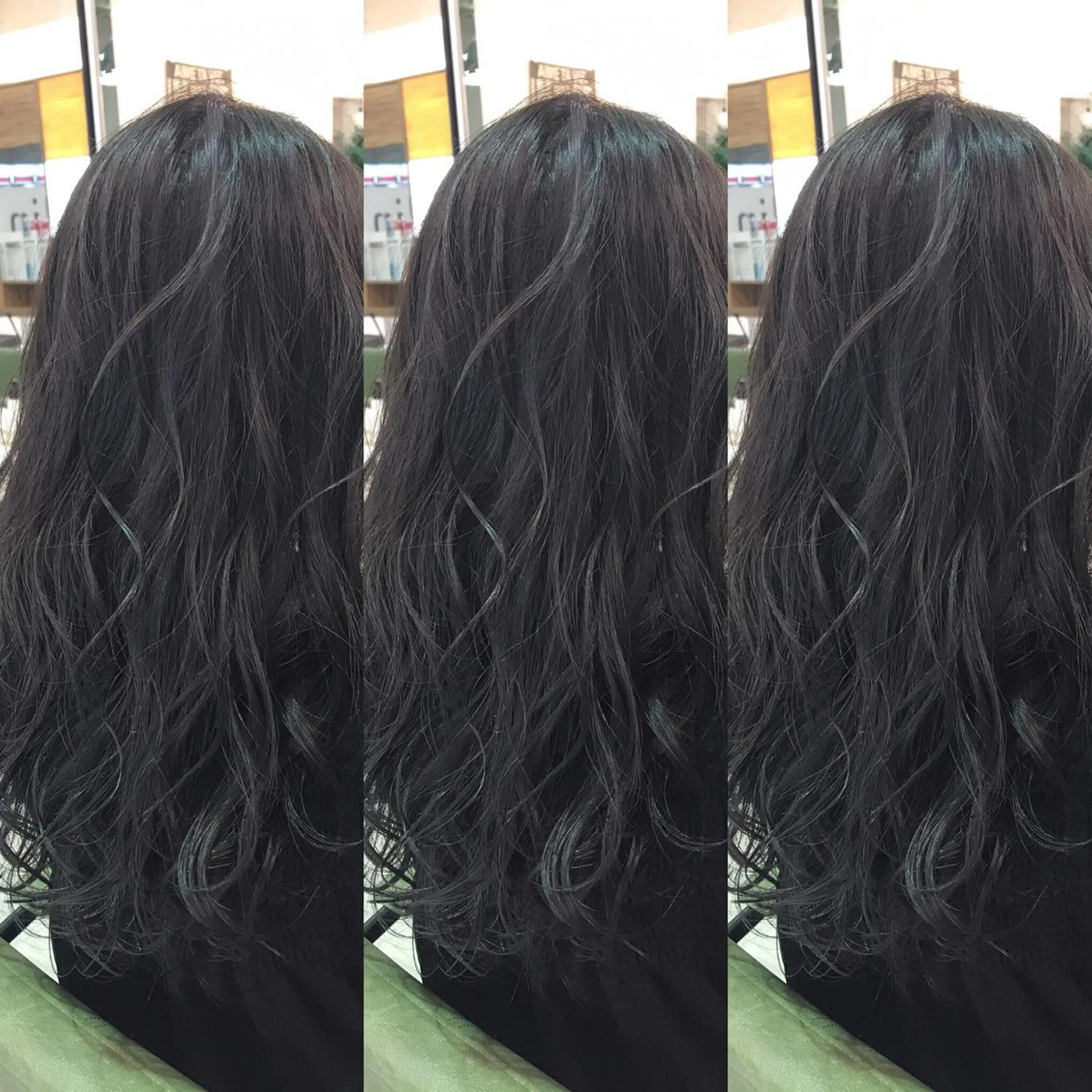 ロング カラー ハイライトカラー イルミナカラー ハイライト 青木 茂樹⭐️ 透明感カラーのヘアスタイル