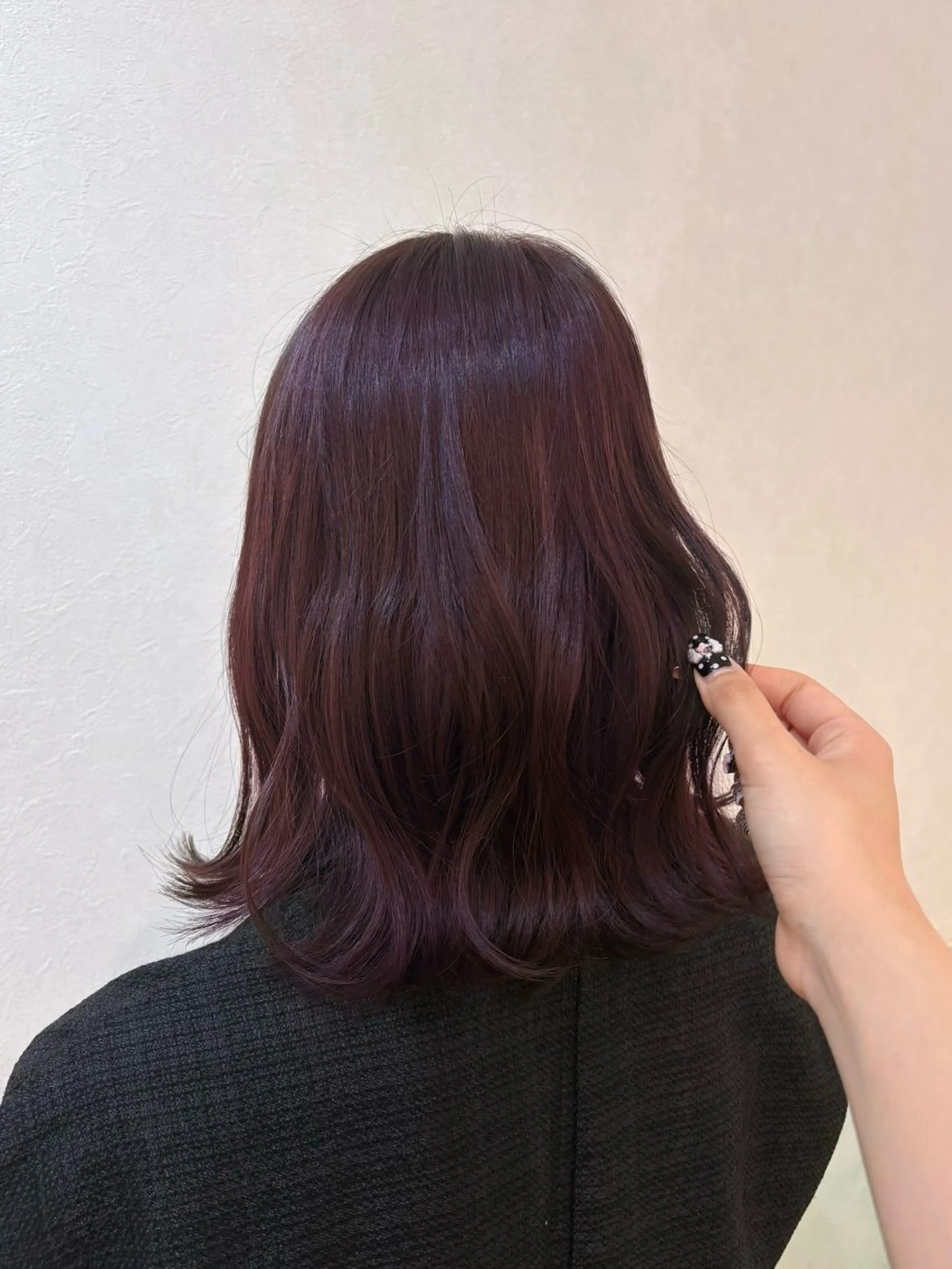 ミディアム カラー 艶感暖色カラー / レイヤー / れいかのヘアスタイル