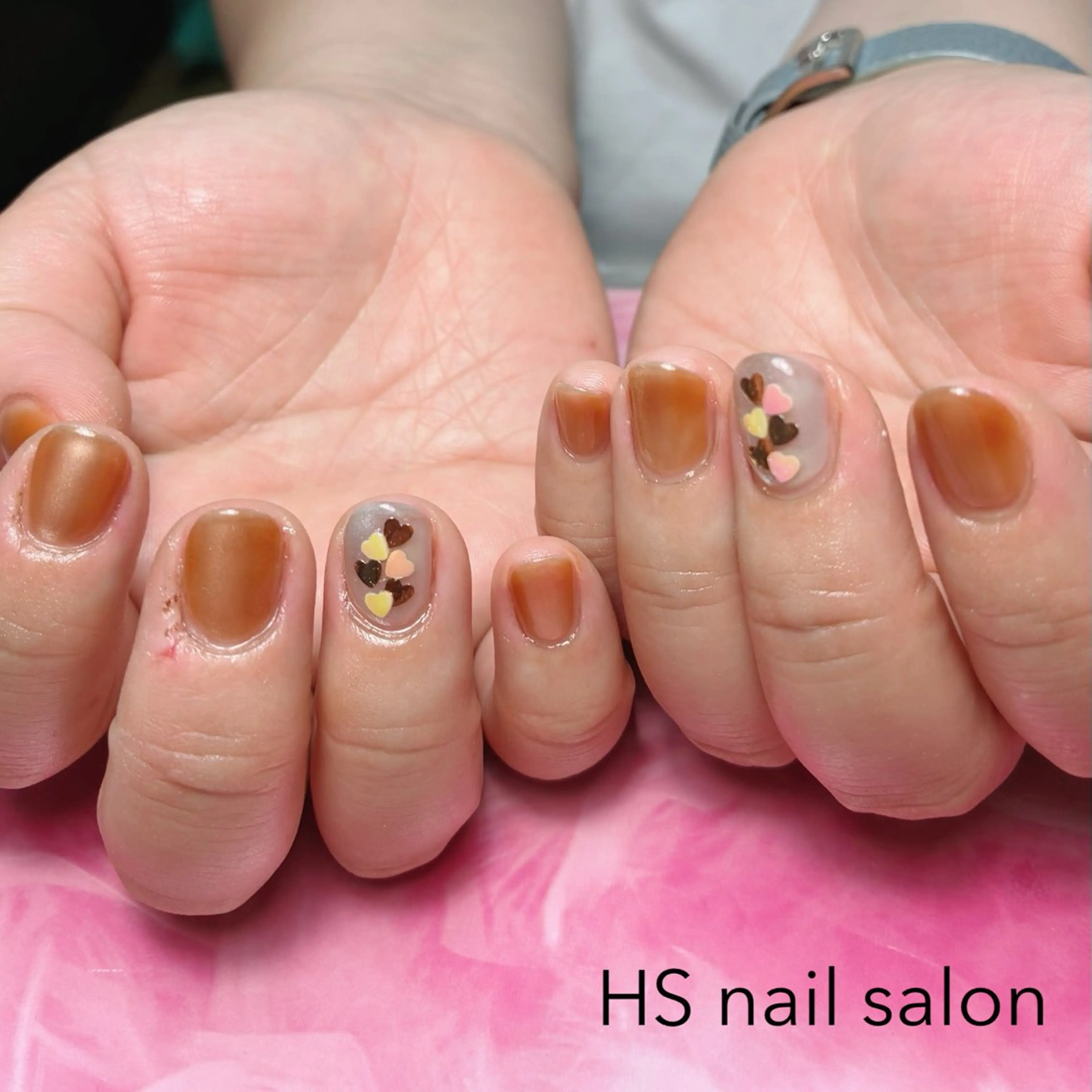 ショート hs nail salonのネイルデザイン