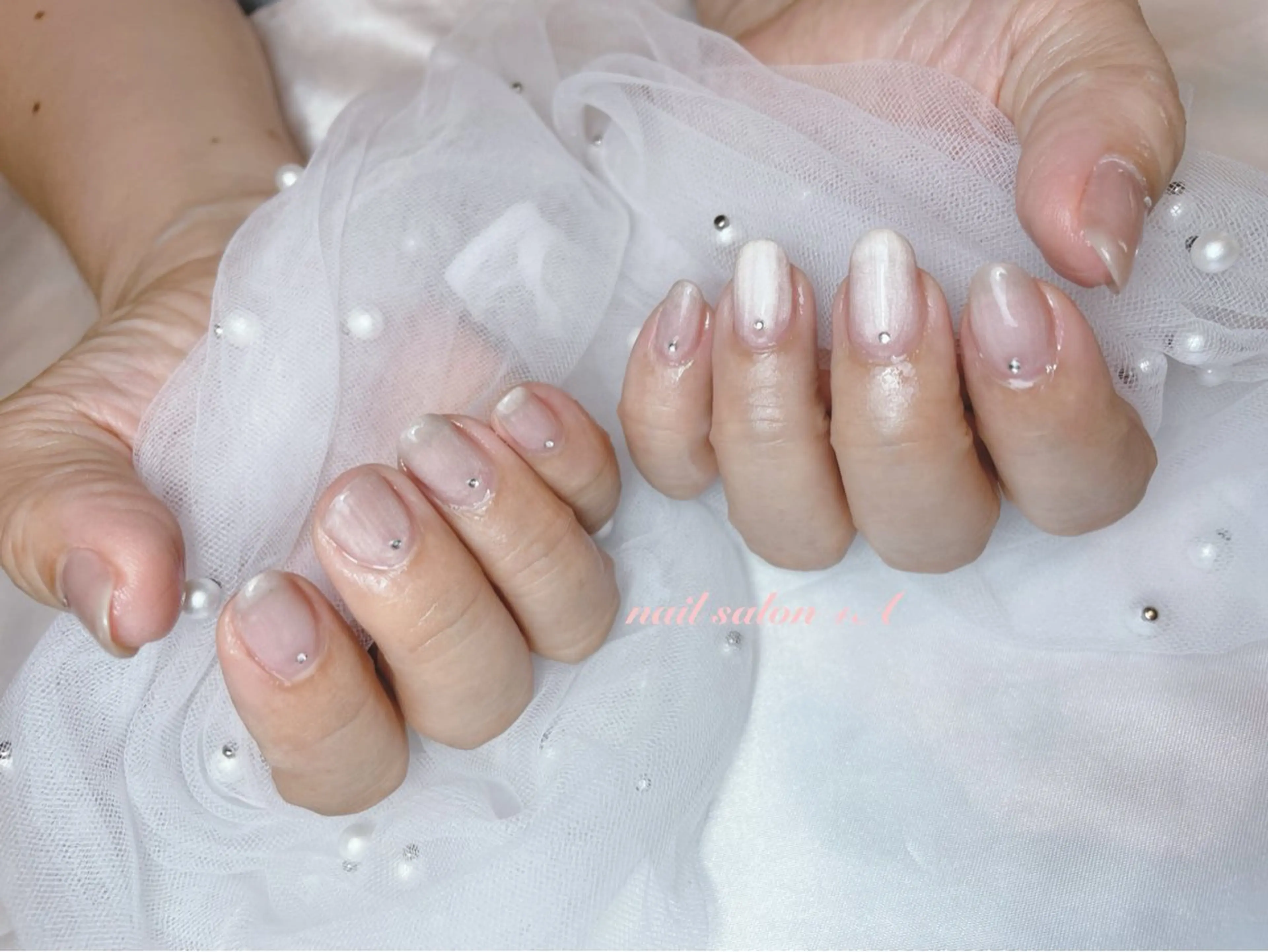 ショート ハンドネイル Nail Salon +Aのネイルデザイン