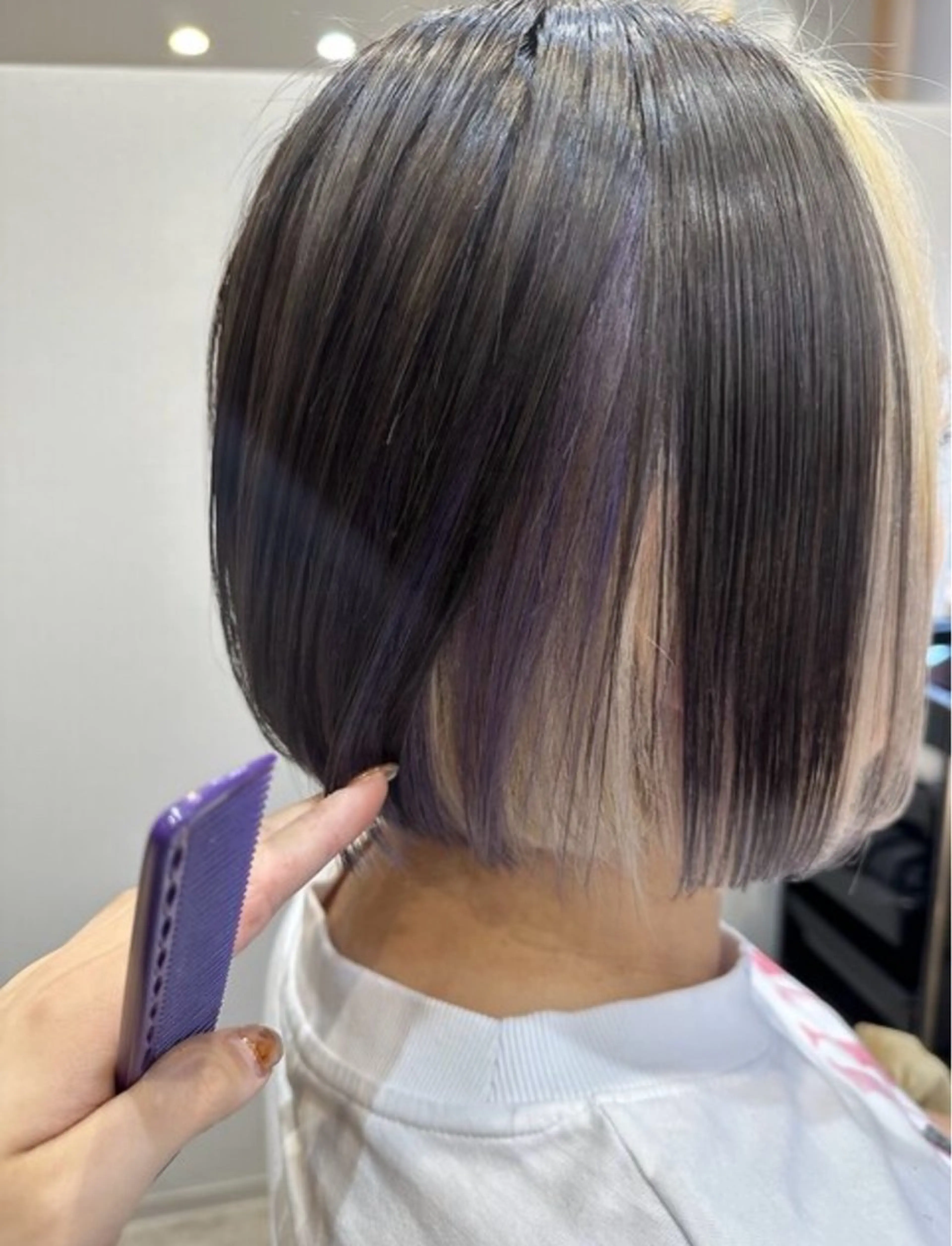 ショート カット ヘアカラー トリートメント canoe岡山高柳 /愛葉まゆなのヘアスタイル