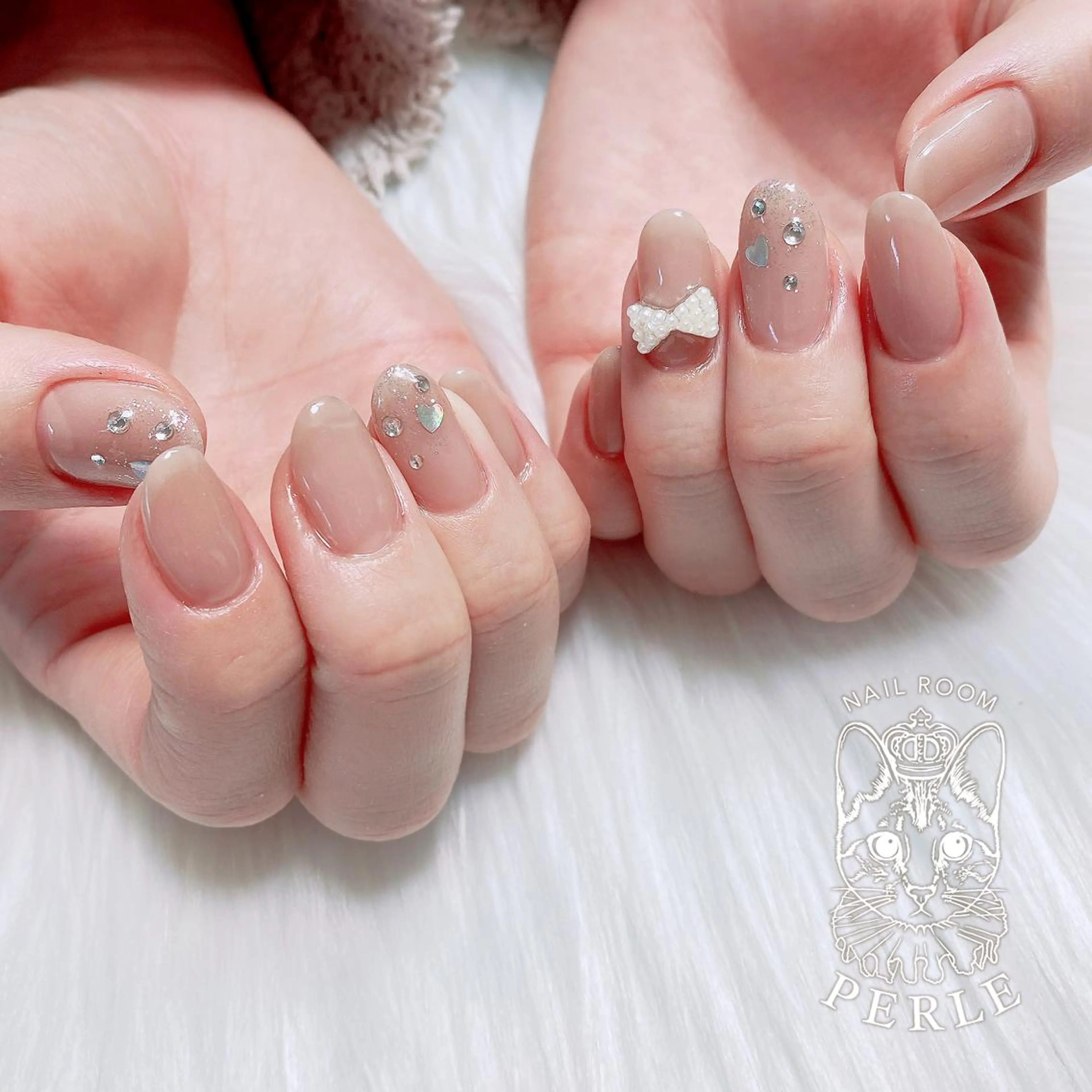 ネイル ハンドネイル nail room Perleのネイルデザイン