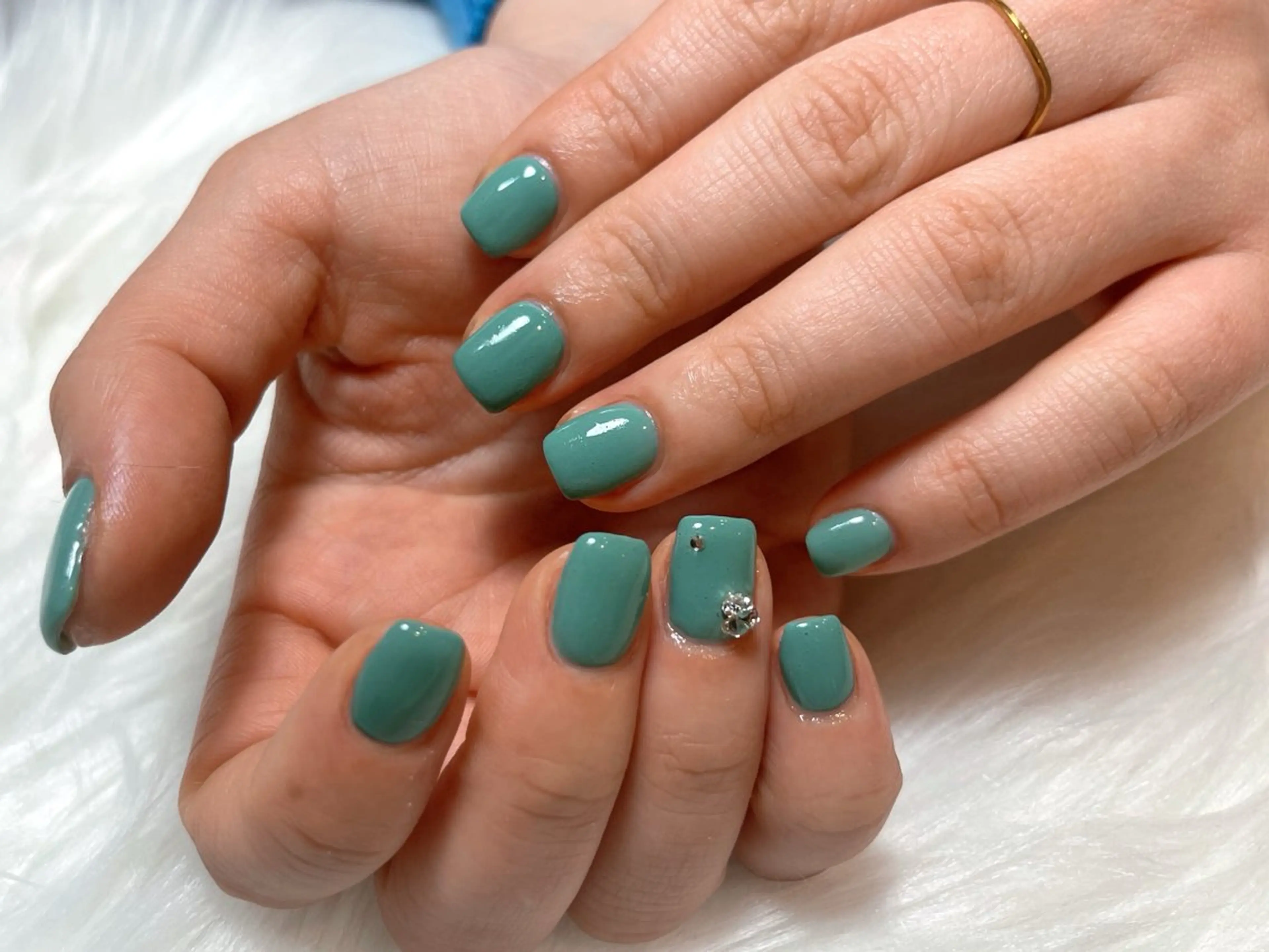 ネイル ハンドネイル ハンドケア ワンホン/韓国 nail 大阪アメ村のネイルデザイン