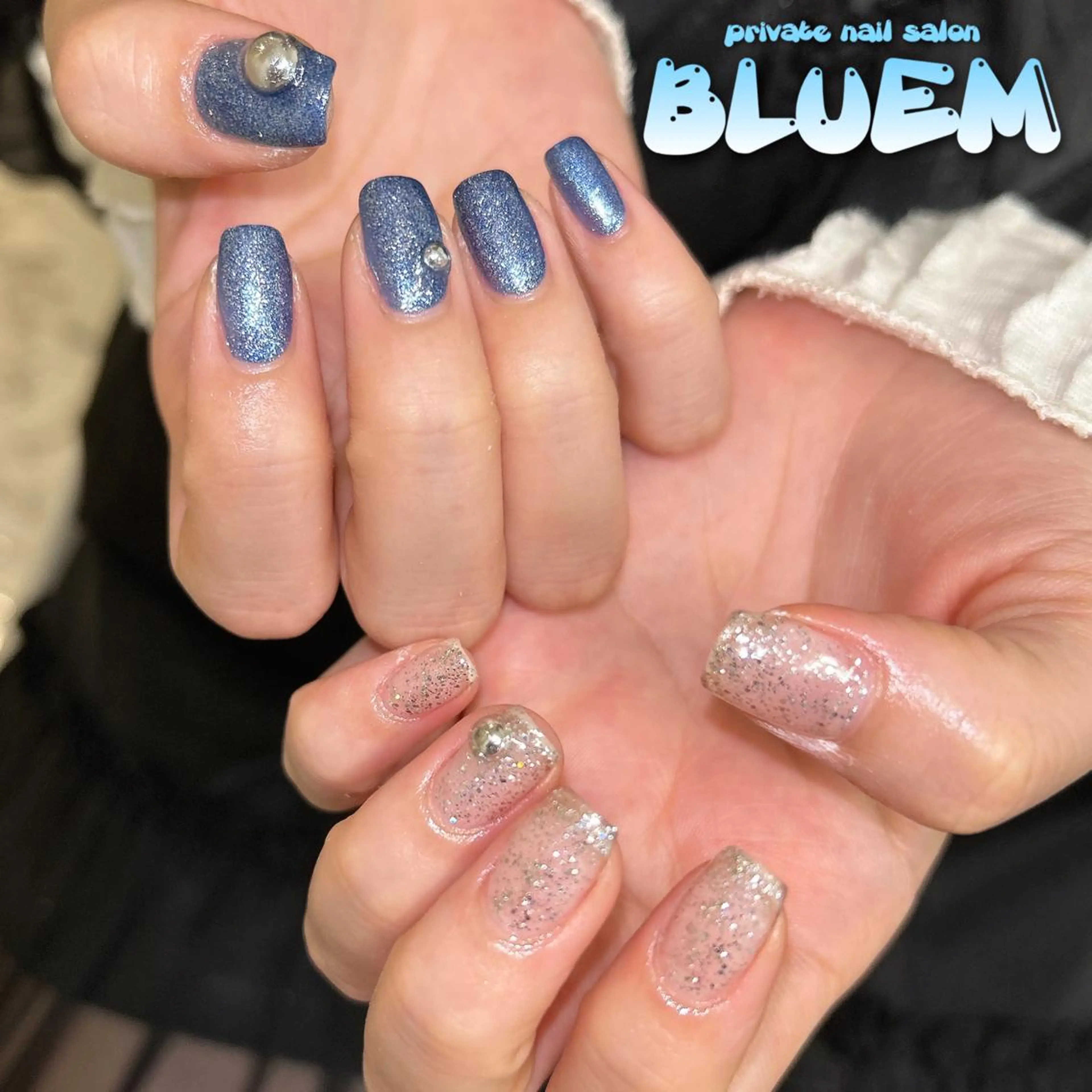 ネイル ハンドネイル BLUEM なな🐶のネイルデザイン