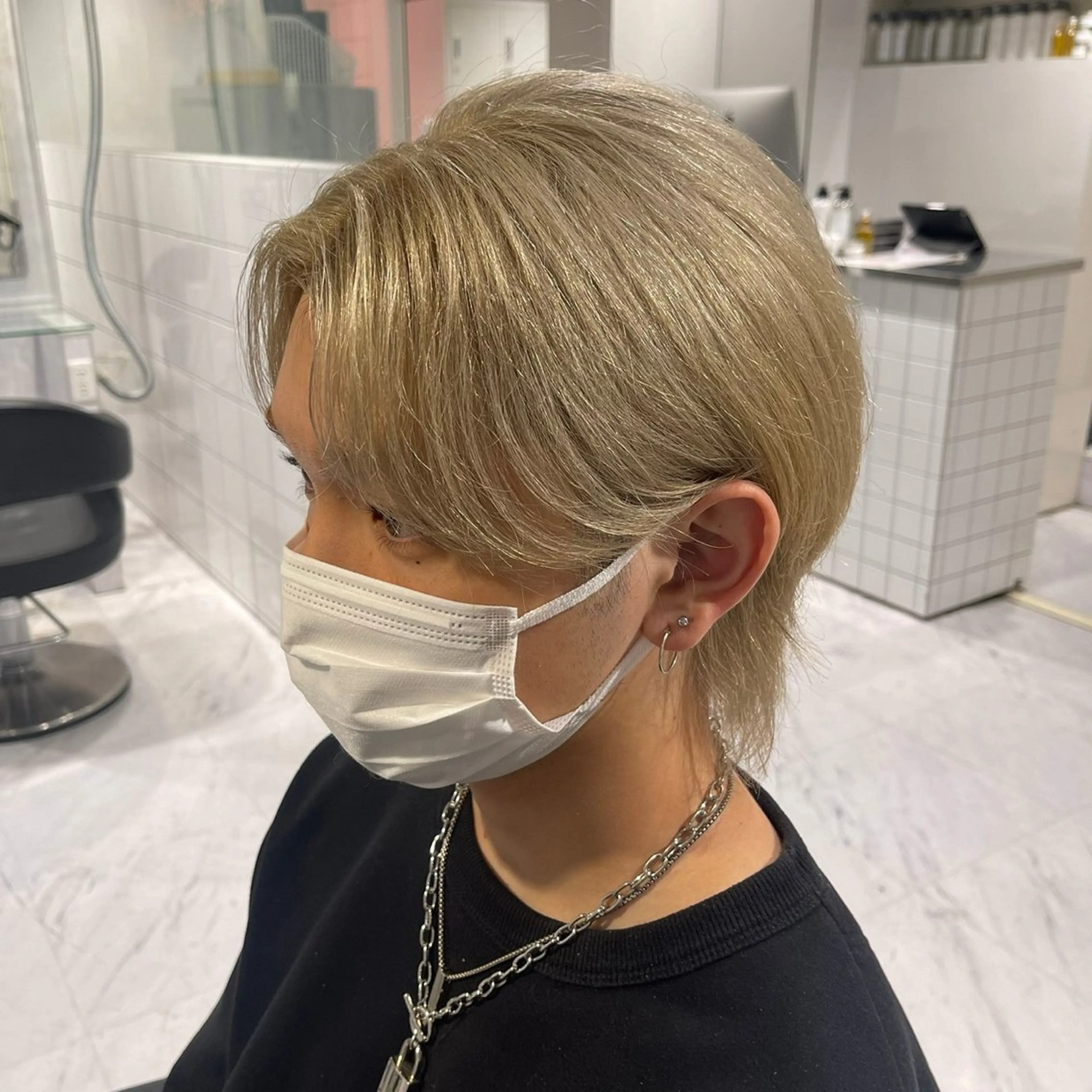 カラー メンズ メンズパーマ 刈り上げ カット ヘアカラー トリートメント ヘッドスパ ヘアセット 新世代パーマ⚡️ の達人トモ⚡️のヘアスタイル