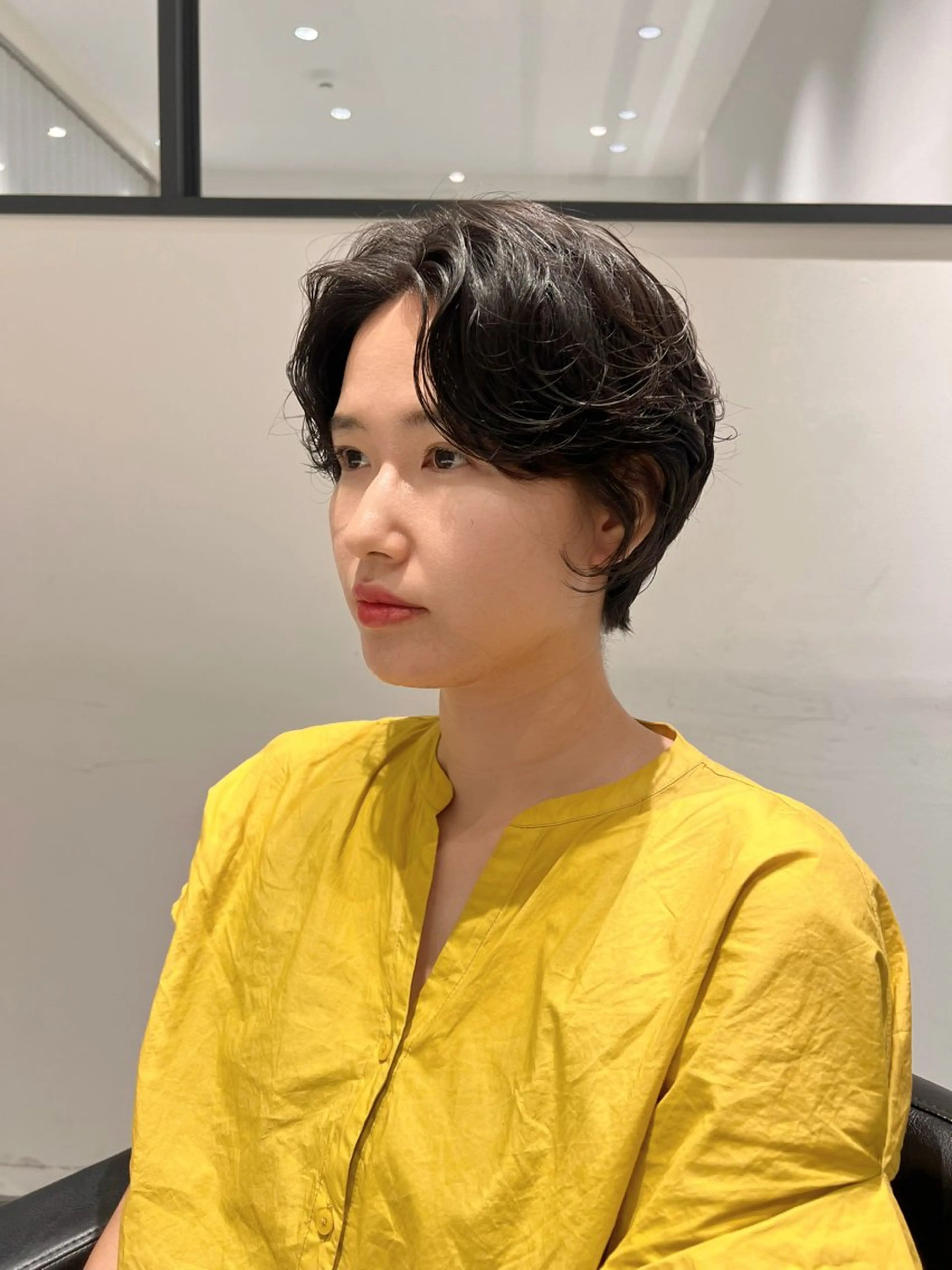 ショートヘアカット+ニュアンスパーマ＋トリートメント🌿の写真