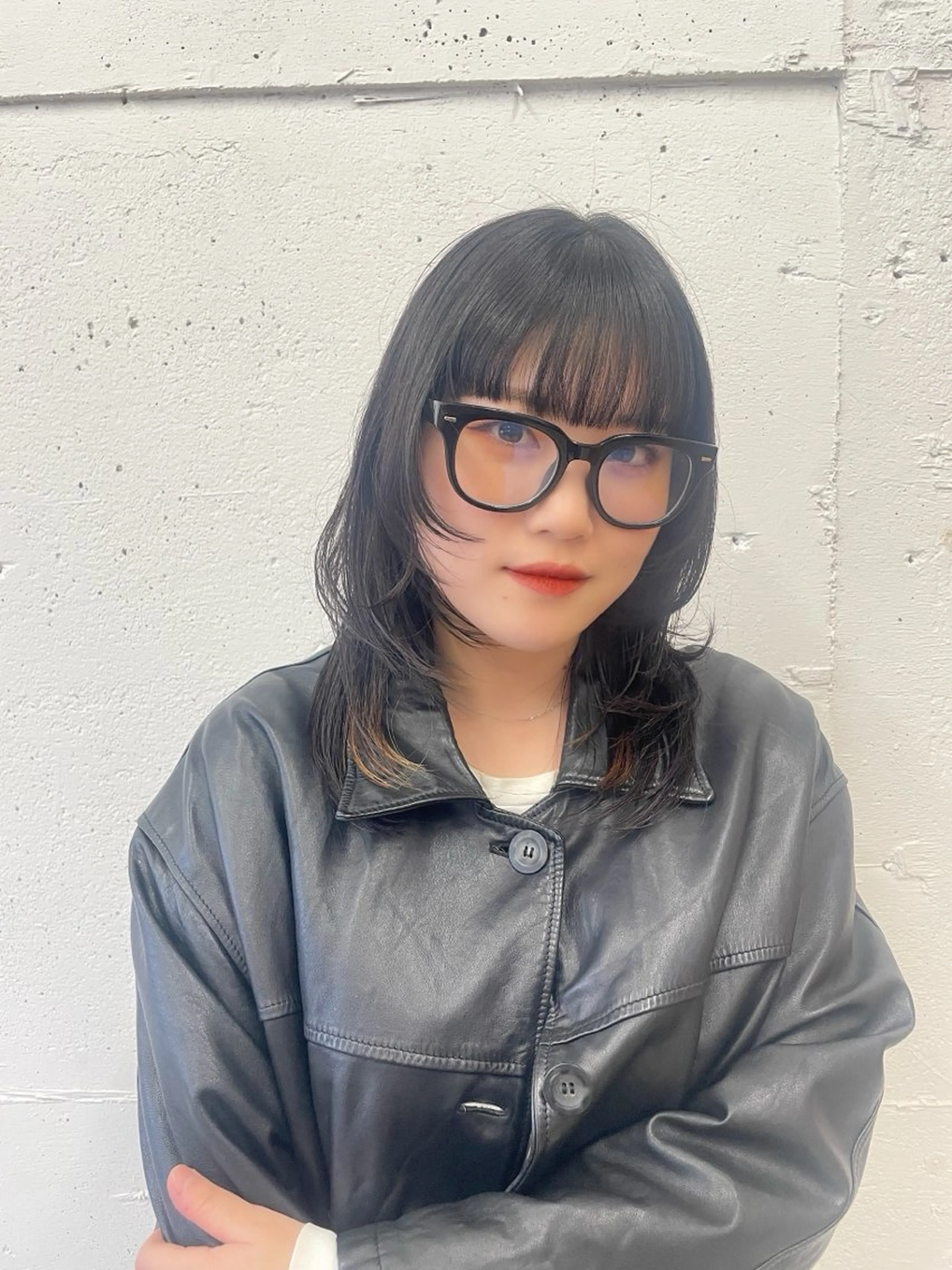 セミロング ハッシュカット suzu 🤍 【 grace 】のヘアスタイル