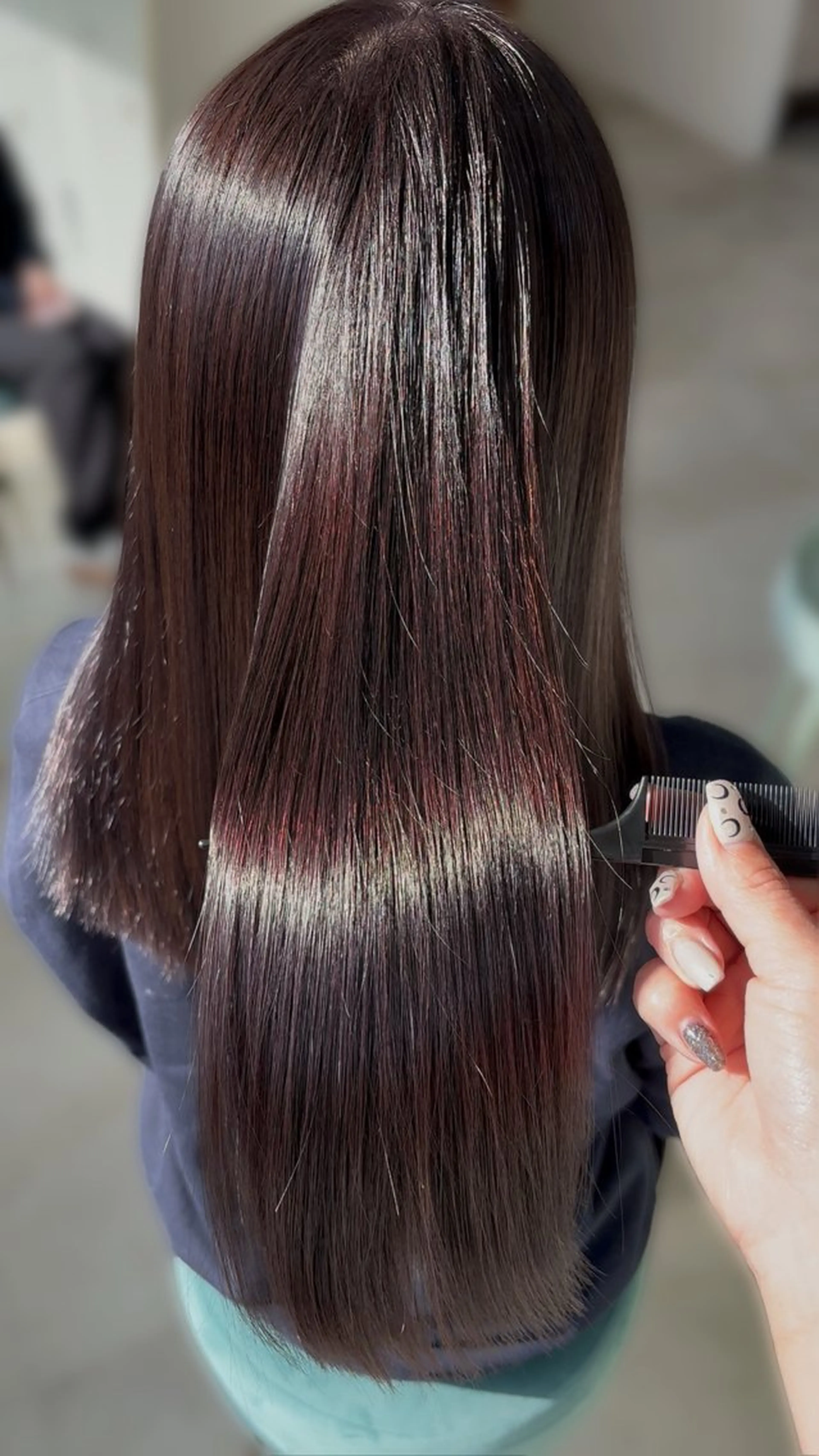 ミディアム Angelica manaのヘアスタイル