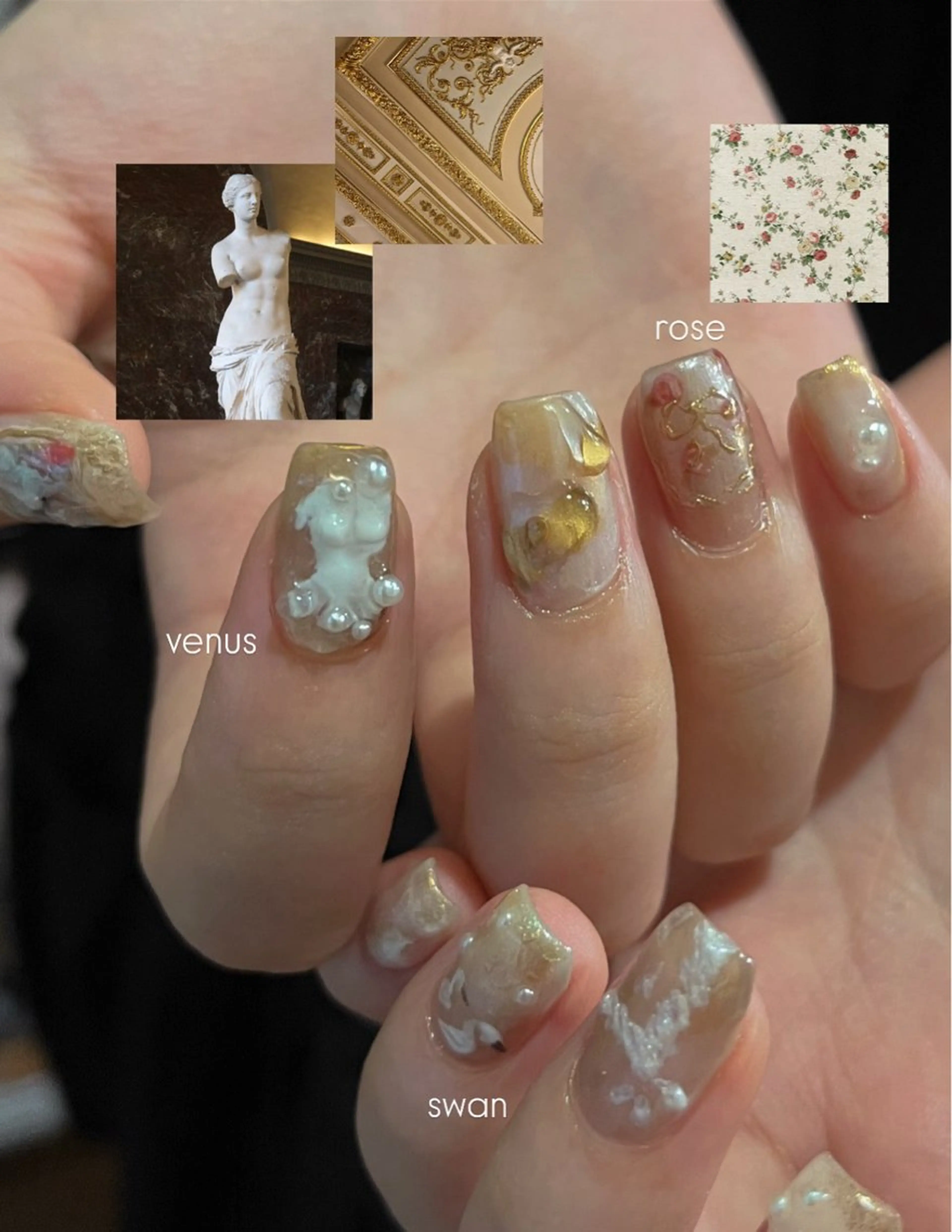 ネイル paragel /a k i n aのネイルデザイン