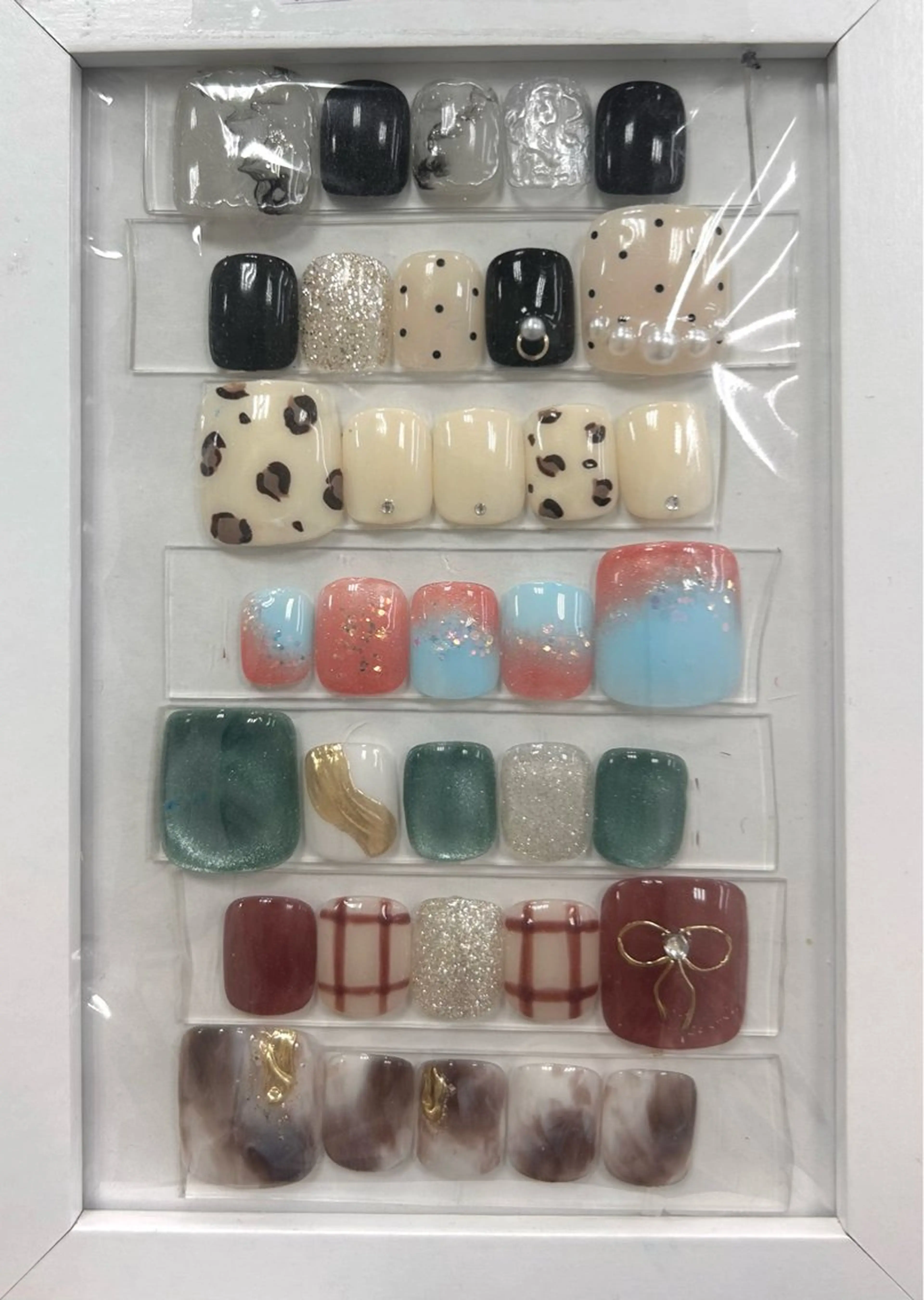 ネイル フットネイル Bianca  🎀 Hayakawaのネイルデザイン