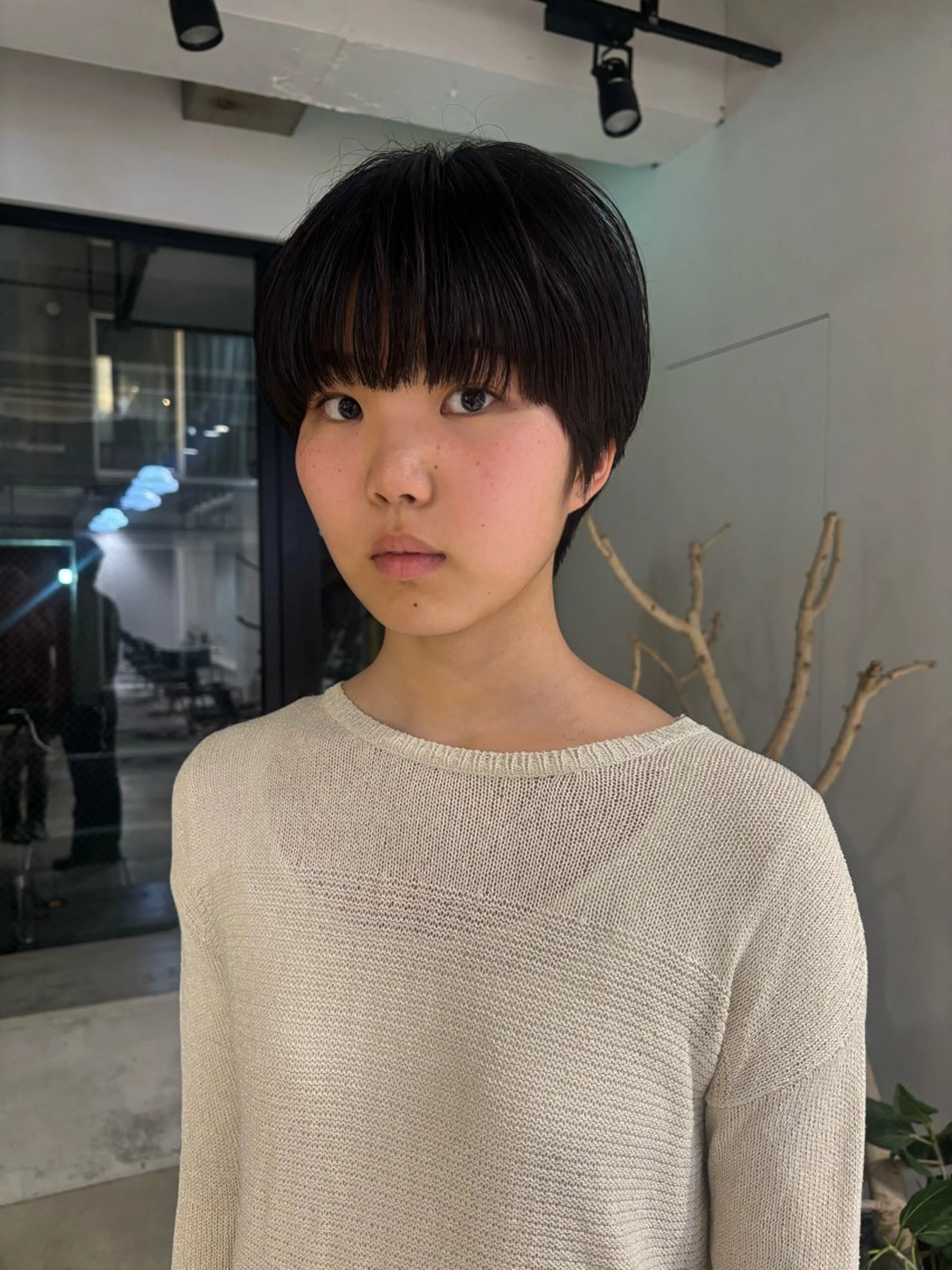 ショート 艶カラー🎀メンズ カットasunaのヘアスタイル