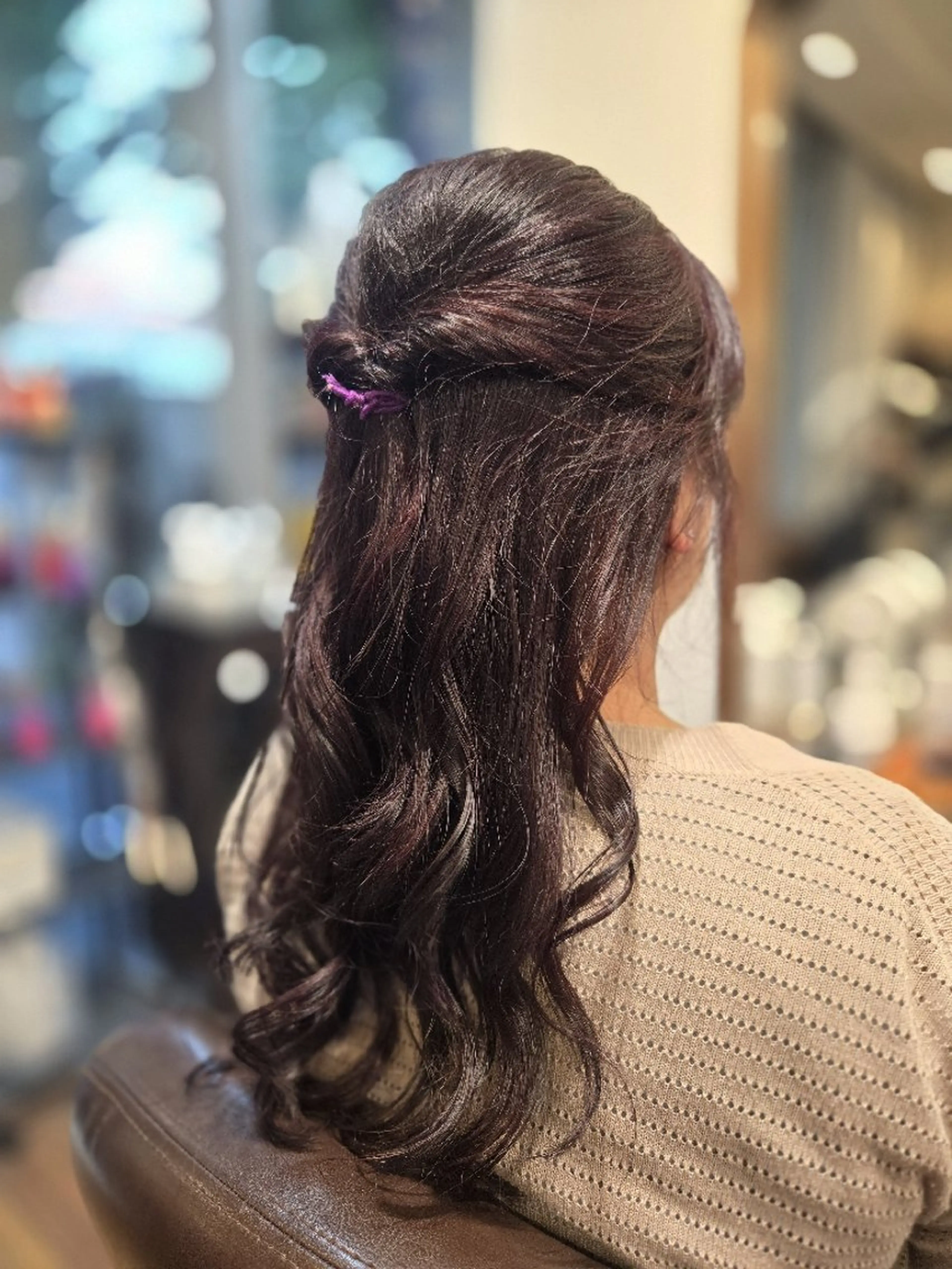 ヘアアレンジ 透明感カラー/ ツヤ髪 石田のヘアスタイル