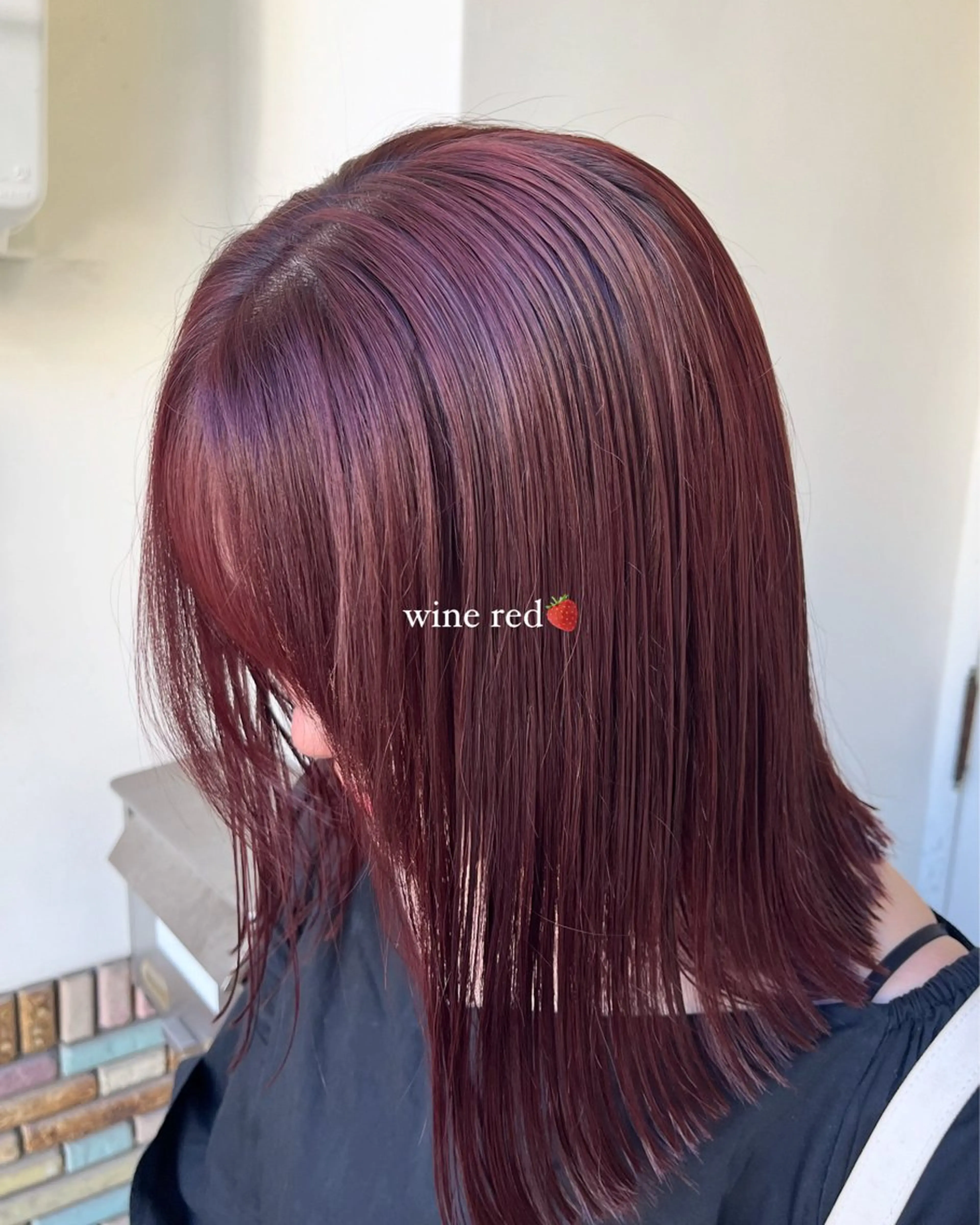 ミディアム 【艶髪カラー】 omiのヘアスタイル