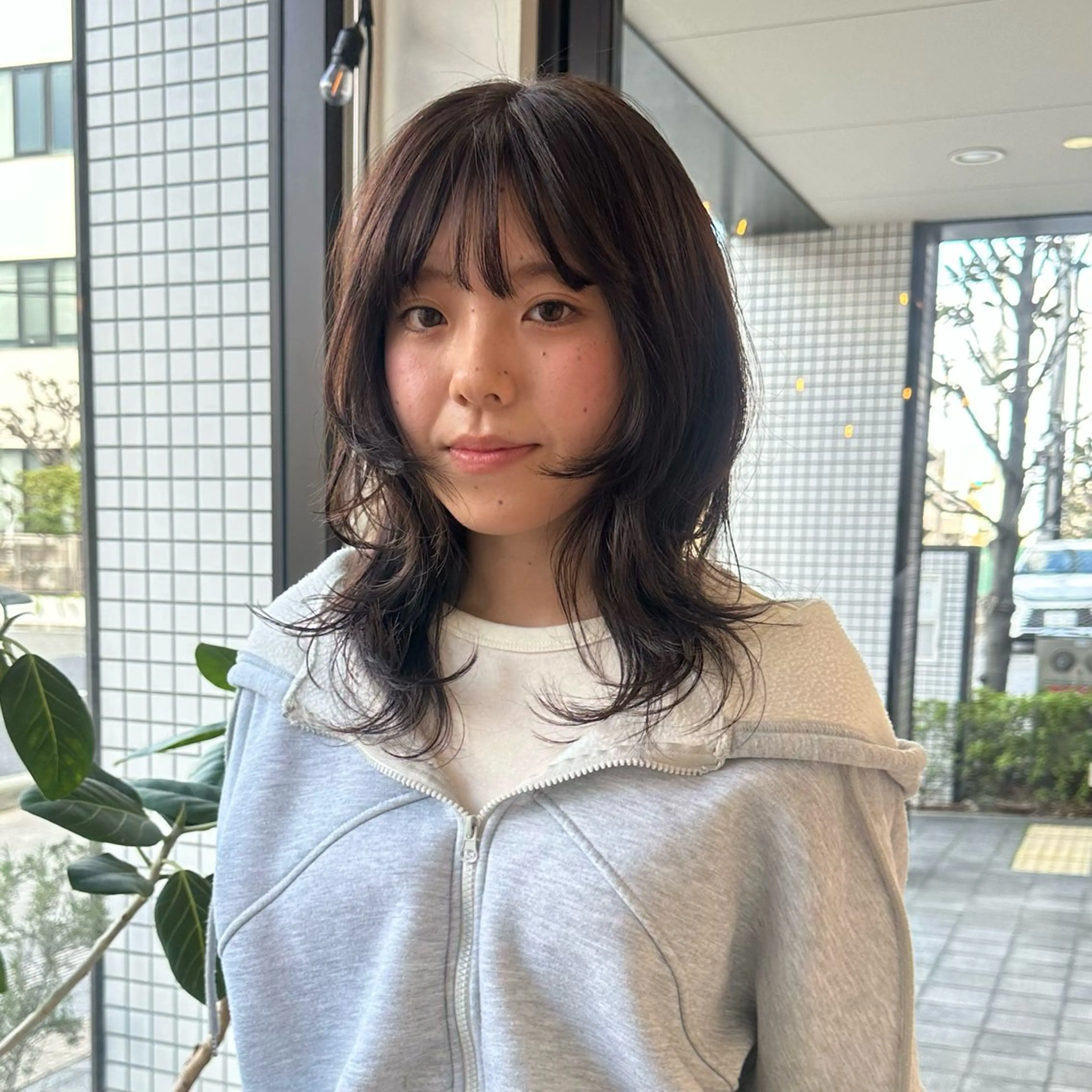 ミディアム カラー GIFT所属・橋本叶夢/ お洒落hairのヘアスタイル