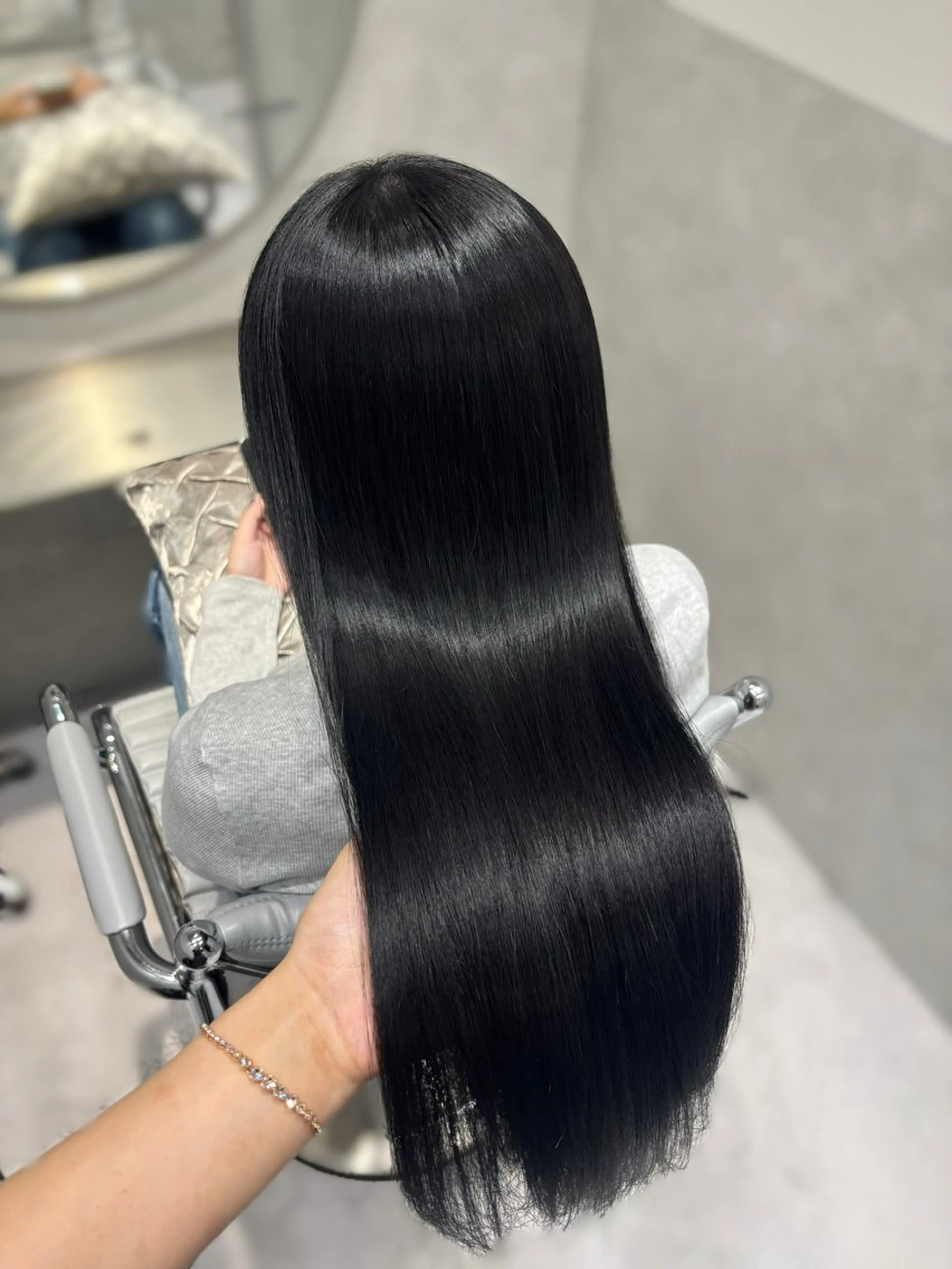 ロング カラー ヘアカラー トリートメント 艶カラー/レイヤー️ miku♡のヘアスタイル