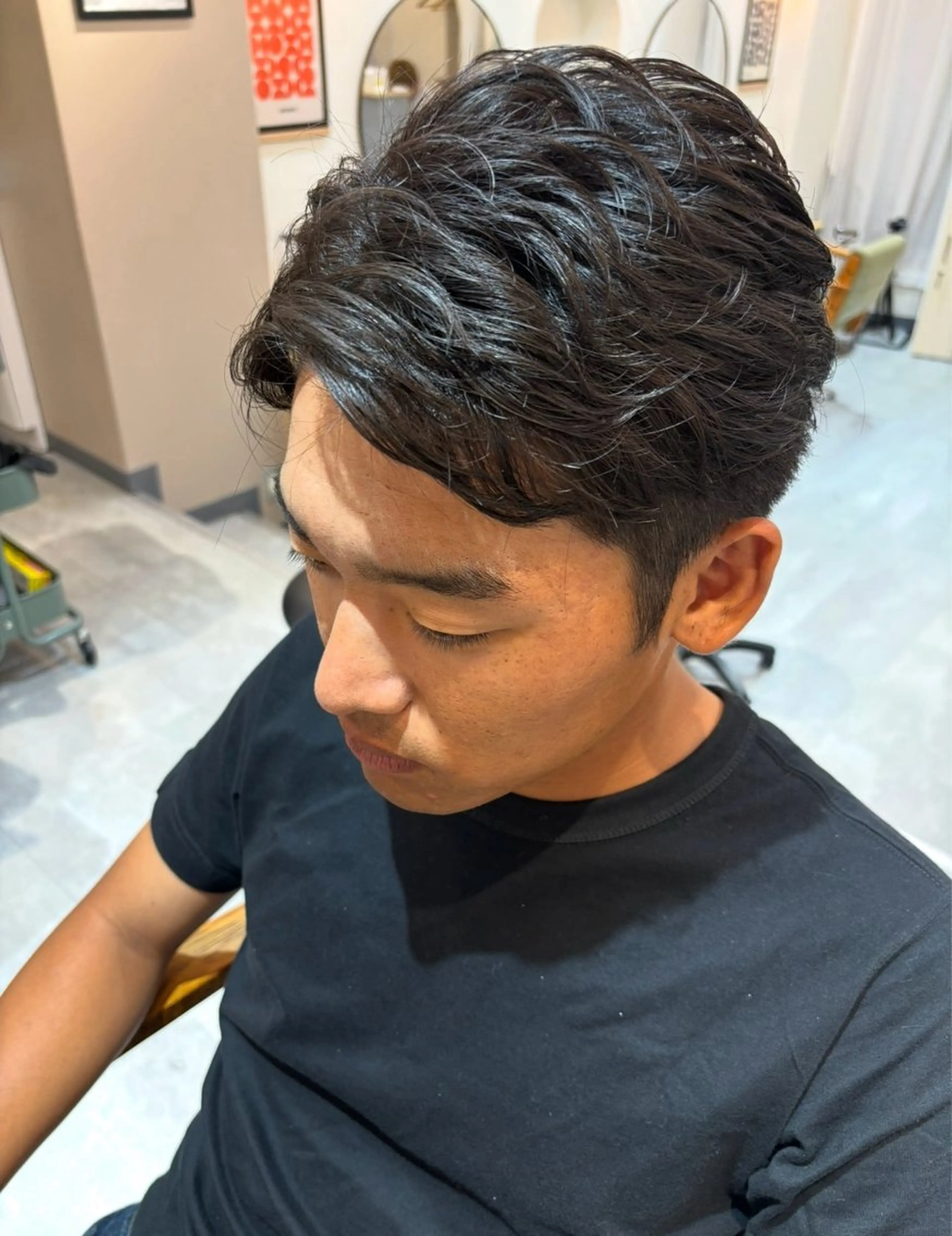 パーマ メンズ BLITZ Nana❤️‍🔥のヘアスタイル