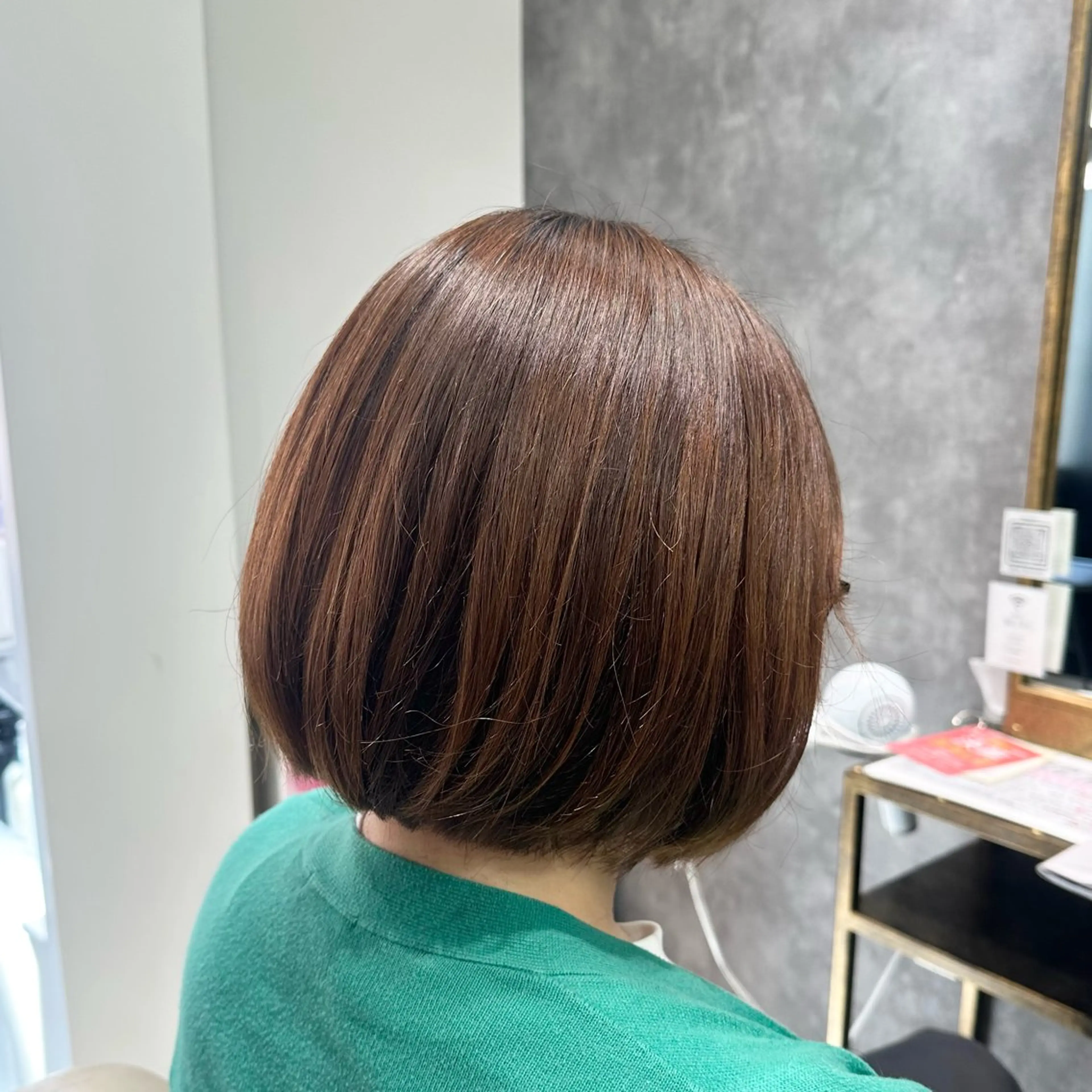 ミディアム カラー 似合わせボブ 🌻 北澤七海のヘアスタイル