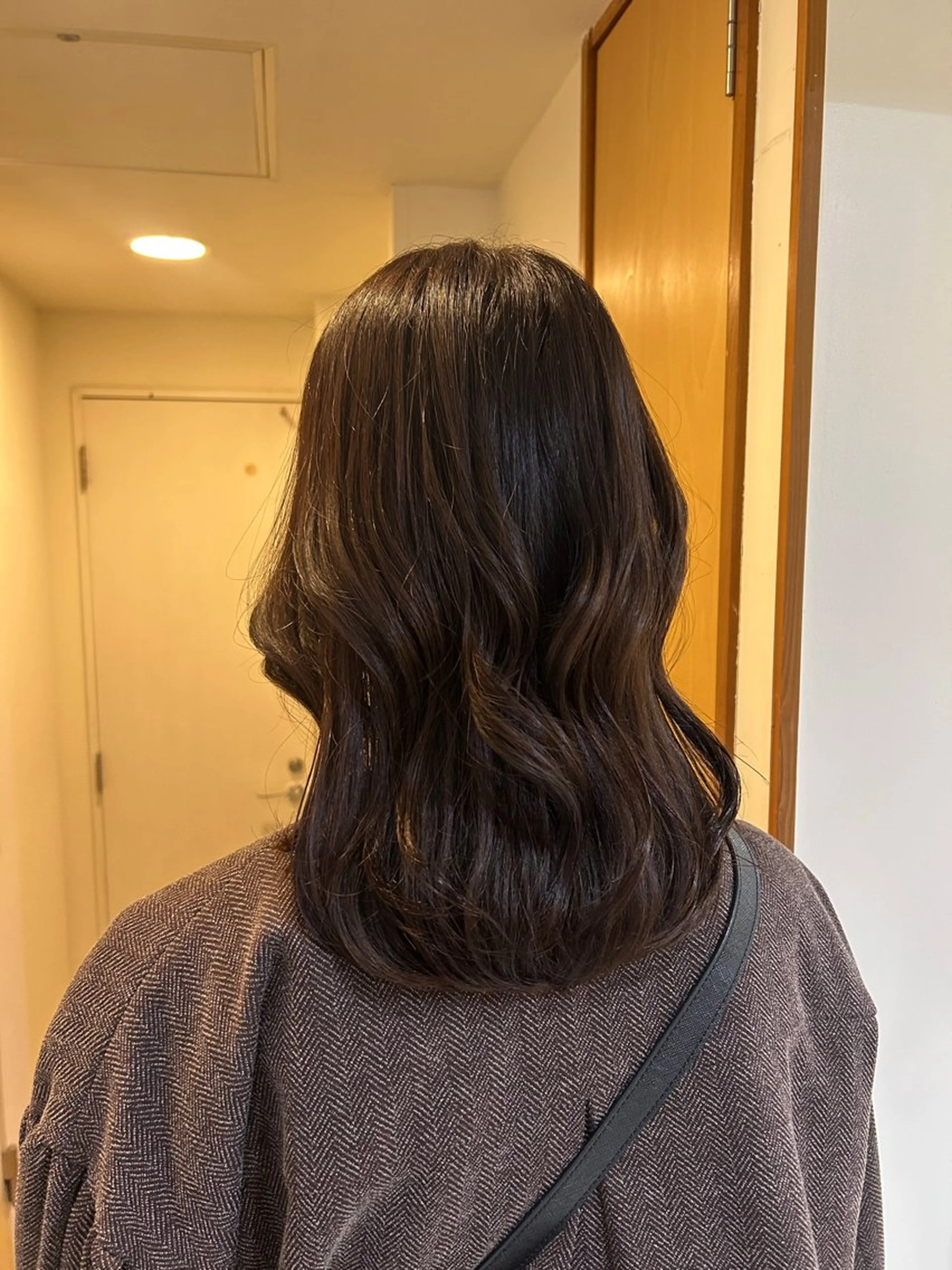 カラー UNBIRTHDAY ゆづみのヘアスタイル