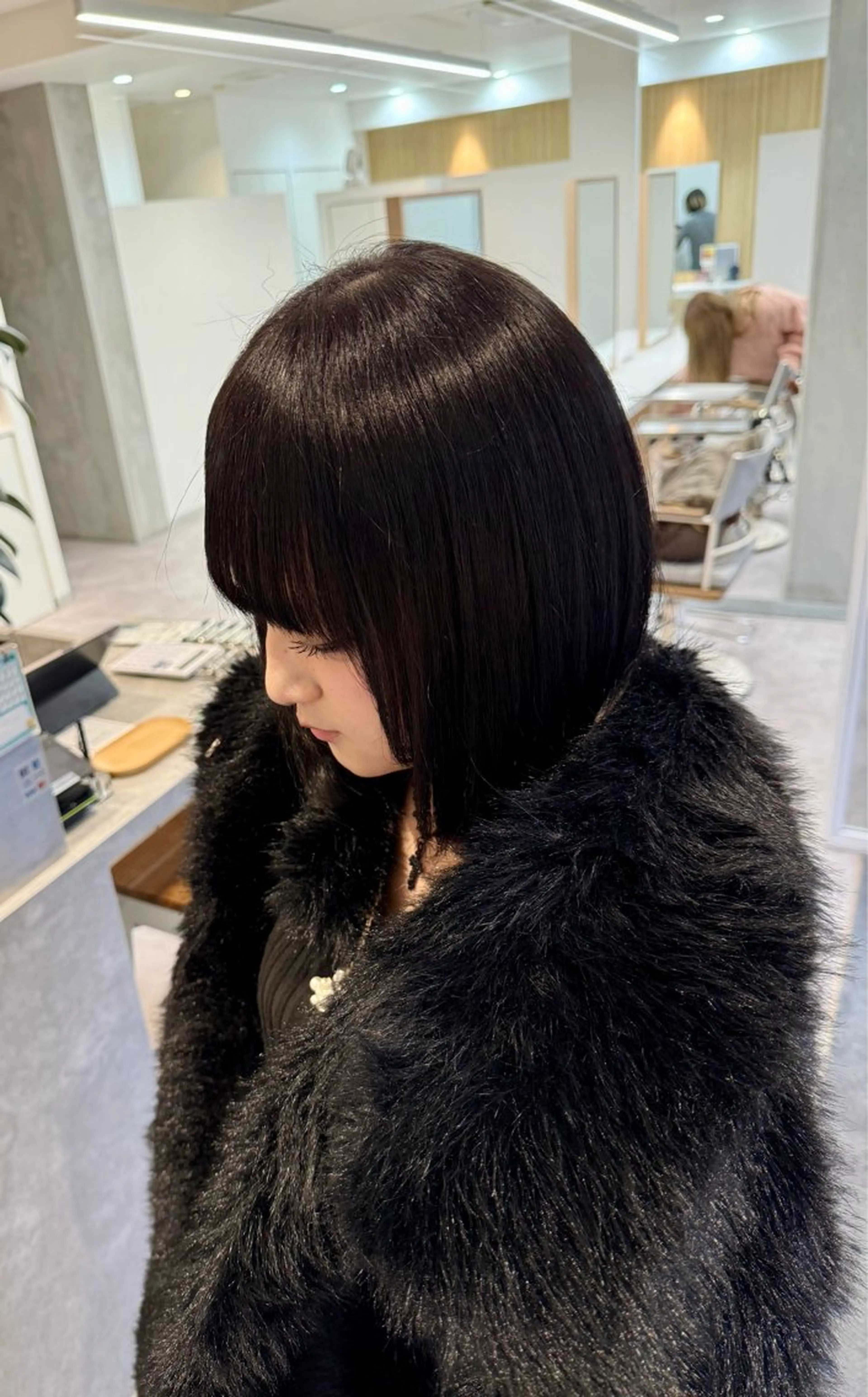 【U24限定】🎧レディースカット&暗髪カラー🎧の写真